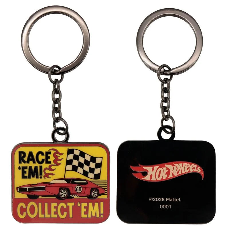 HOT WHEELS - Race 'Em Collect 'Em - Limited Edition Keyring