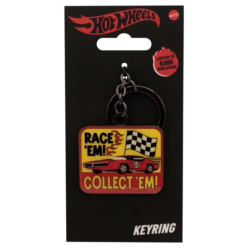 HOT WHEELS - Race 'Em Collect 'Em - Limited Edition Keyring