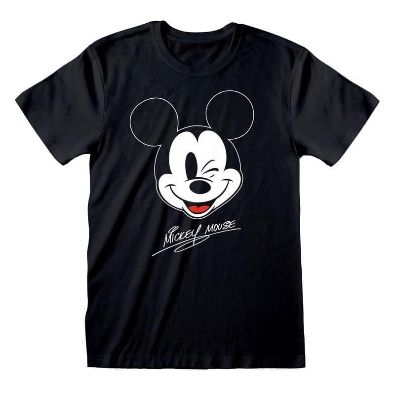 MICKEY AND FRIENDS - Mickey Face - Unisex T-Shirt (L)