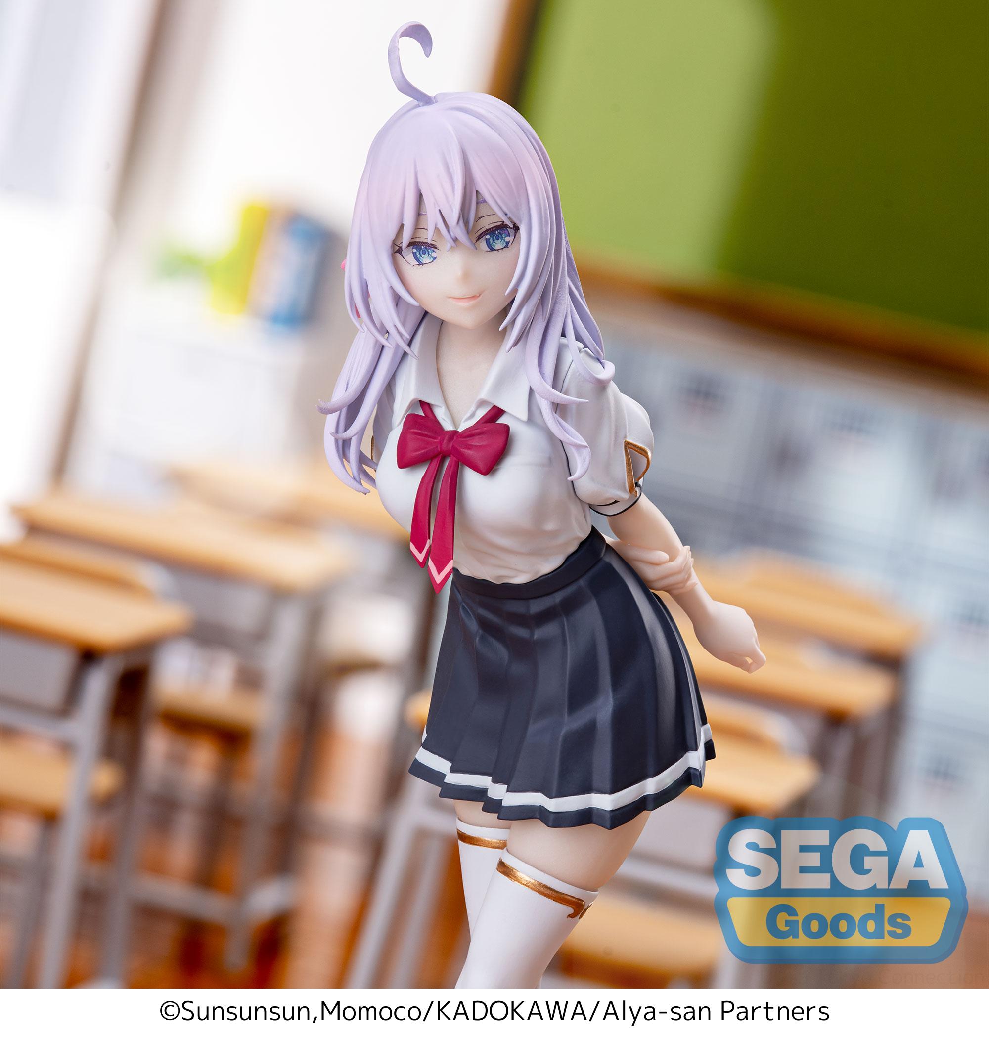 ALYA SOMETIMES HIDES ... - Alya "Summer Uniform" - Fig. Luminasta 17cm