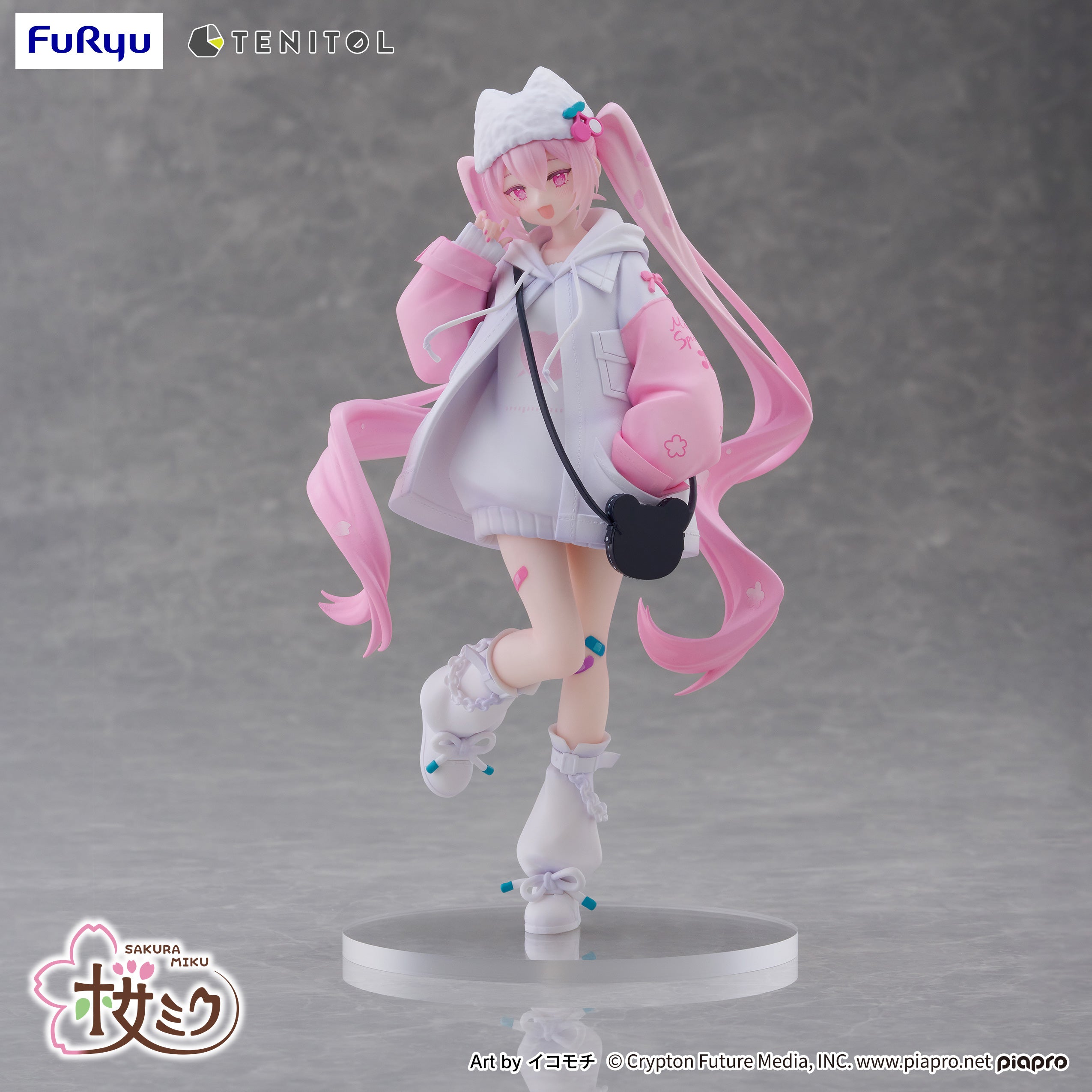 HATSUNE MIKU - Sakura Miku - Statue Tenitol 19cm