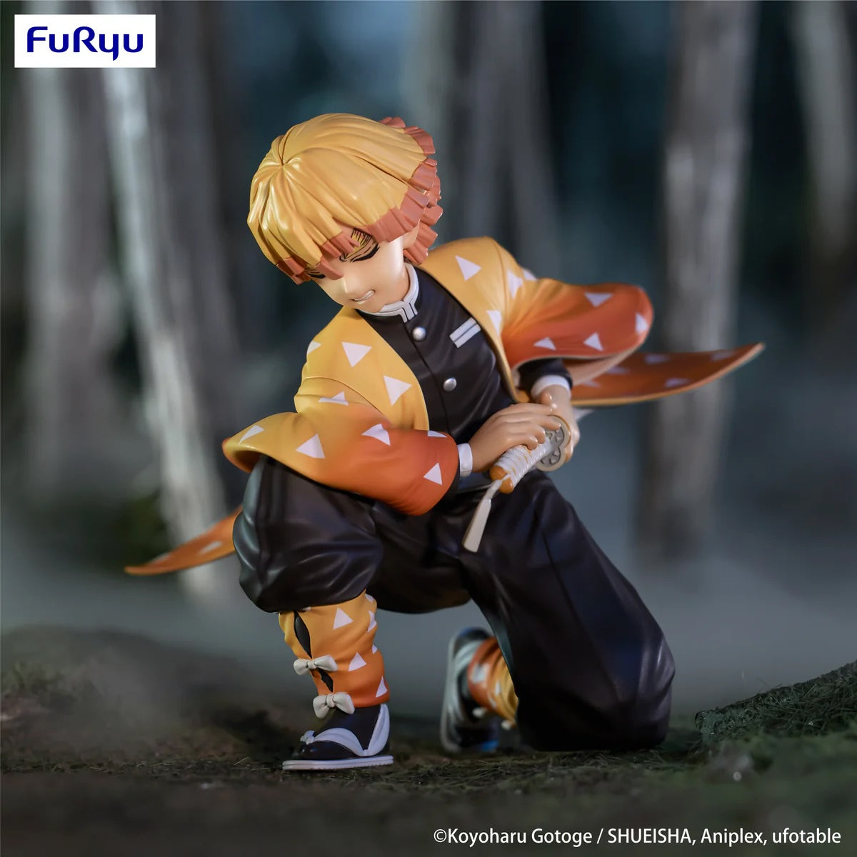 DEMON SLAYER - Agatsuma Zenitsu - Statue 10cm