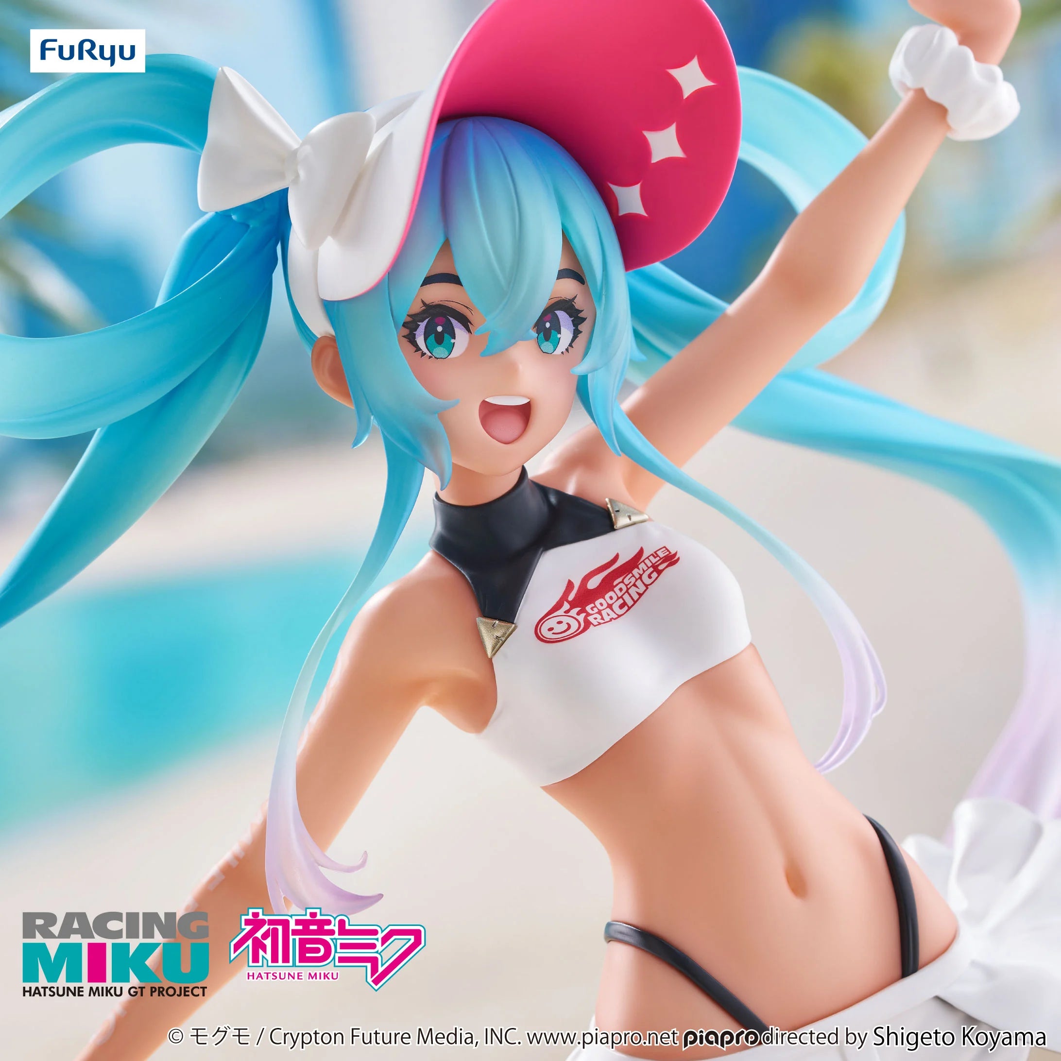 HATSUNE MIKU - Racing Miku 2024 Summer - Statue Trio-Try-It 21cm