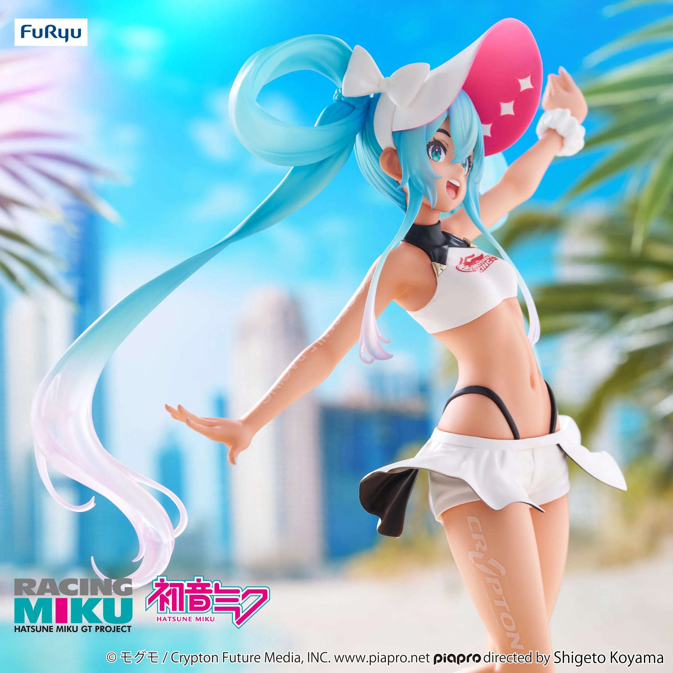 HATSUNE MIKU - Racing Miku 2024 Summer - Statue Trio-Try-It 21cm