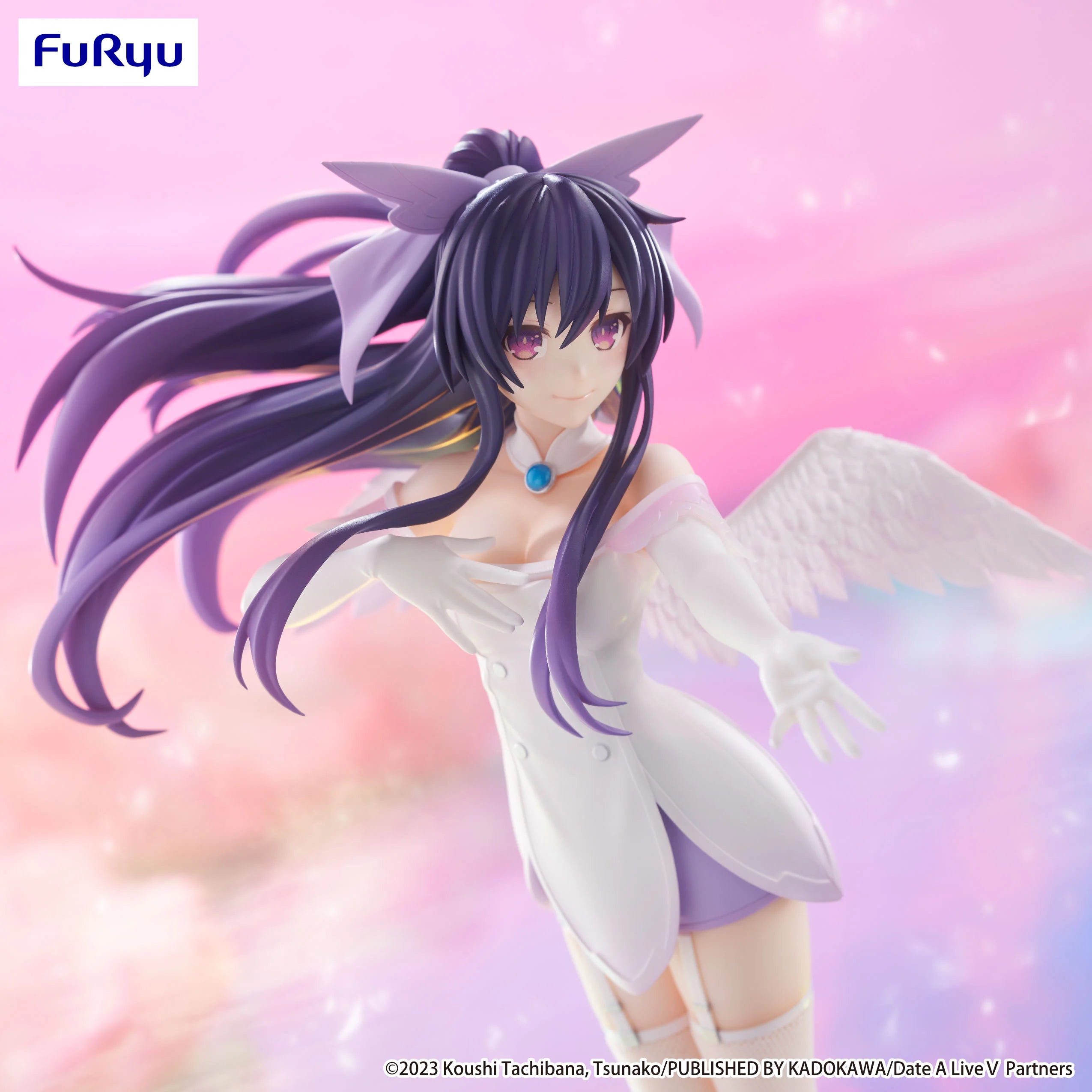 DATE A LIVE V - Tohka Yatogami - Statue Bicute Pure 23cm