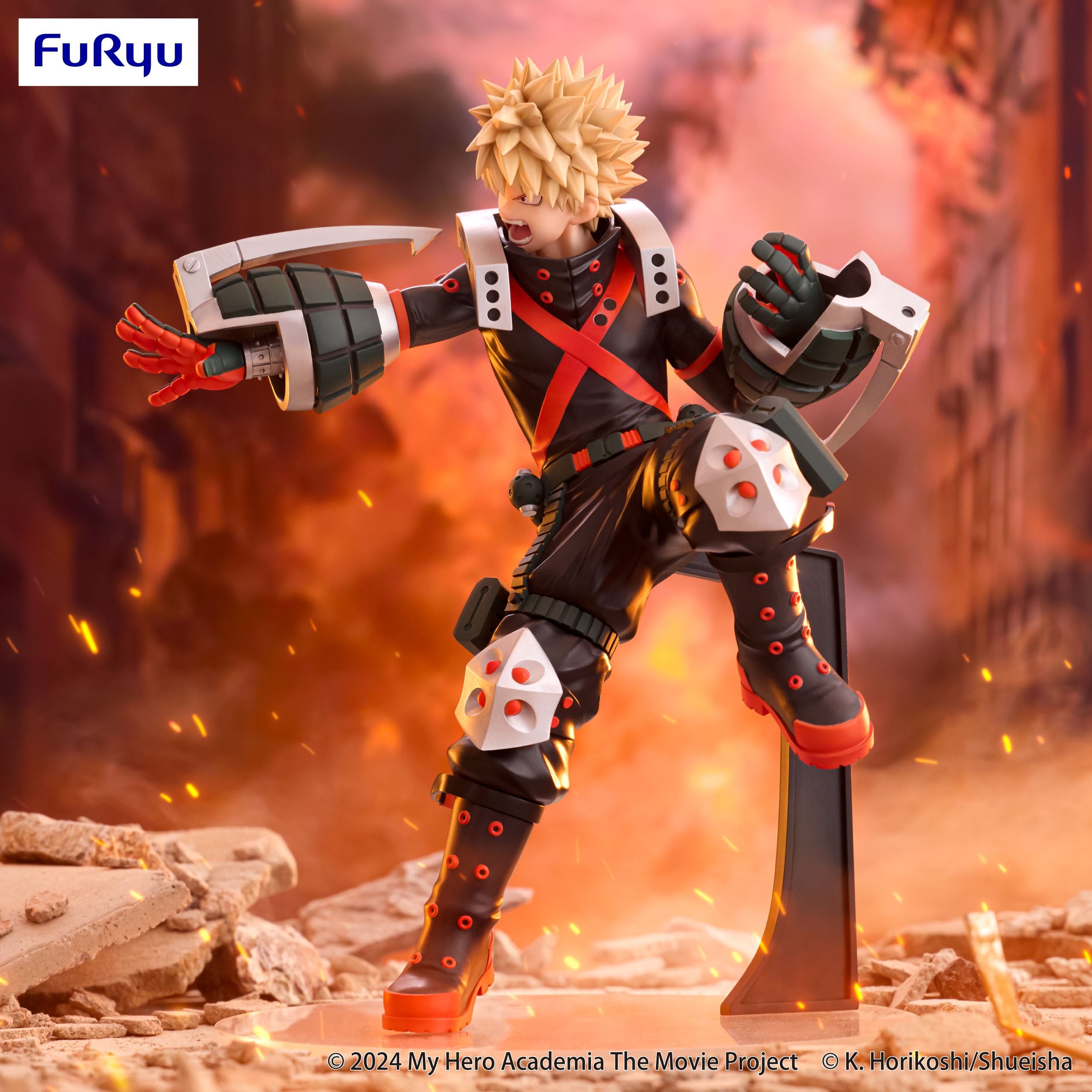 MY HERO ACADEMIA - Katsuki Bakugo - Statue Trio-Try-It 21cm