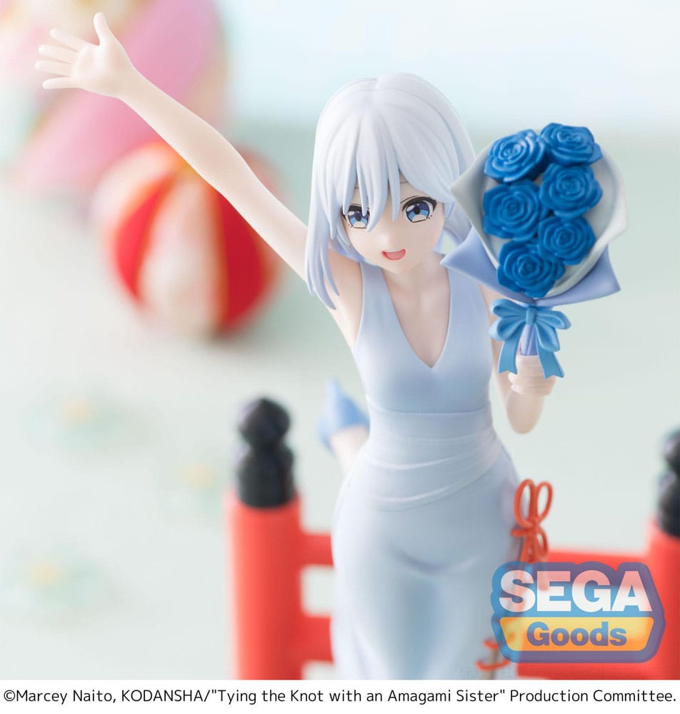 TYING THE KNOT WITH AN AMAGAMI SISTER - Asahi - Statue Luminasta 18cm