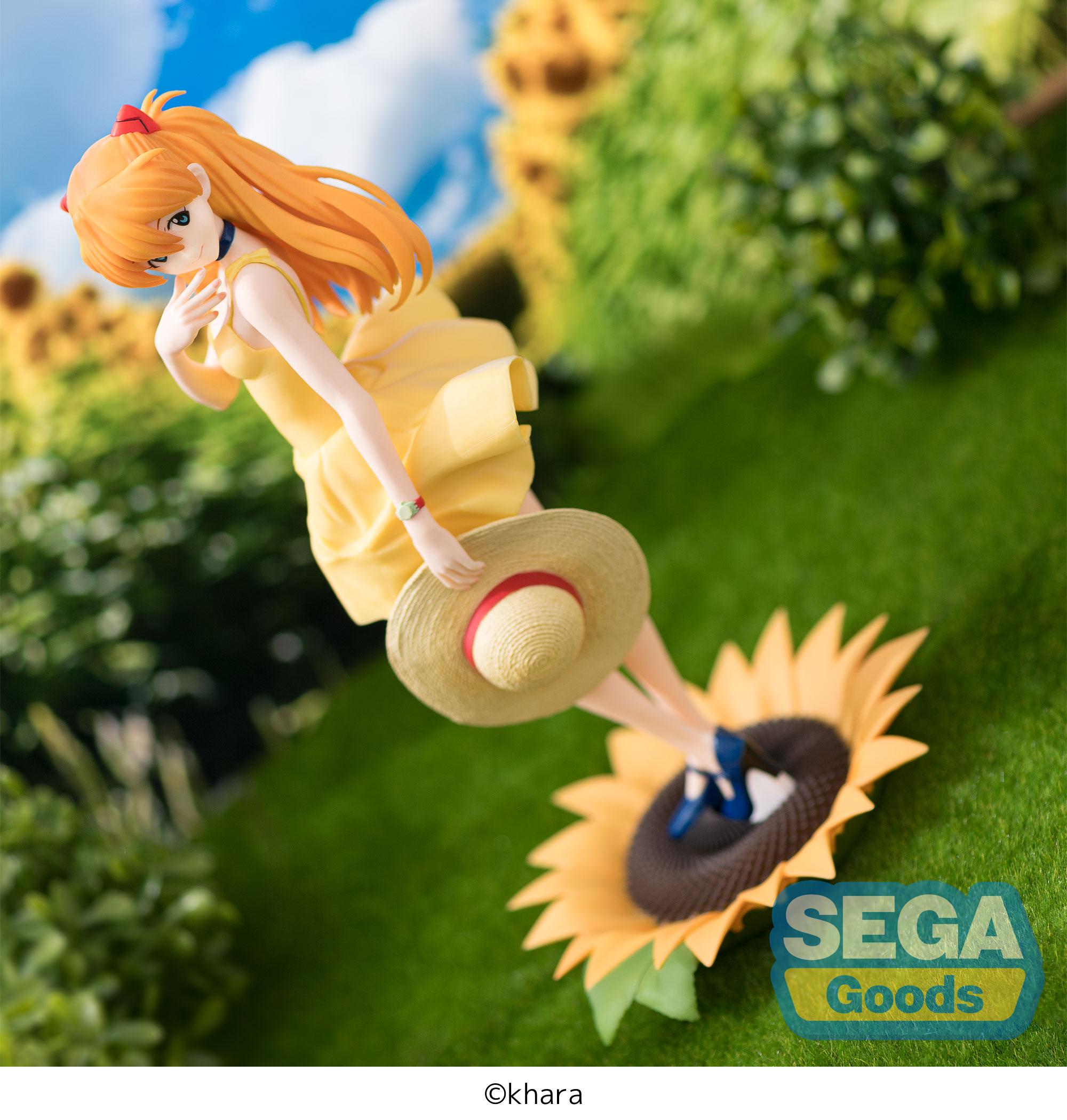 EVANGELION - Asuka "Summer Dress" - Statue Luminasta 24cm