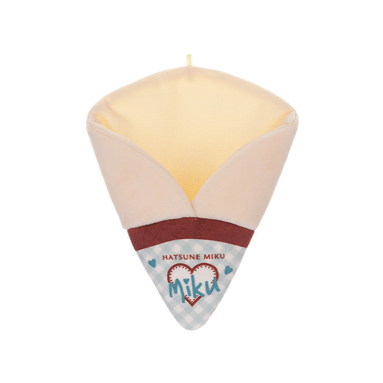 HATSUNE MIKU - Crêpe Mascot A - Keychain Pouch 15x17cm