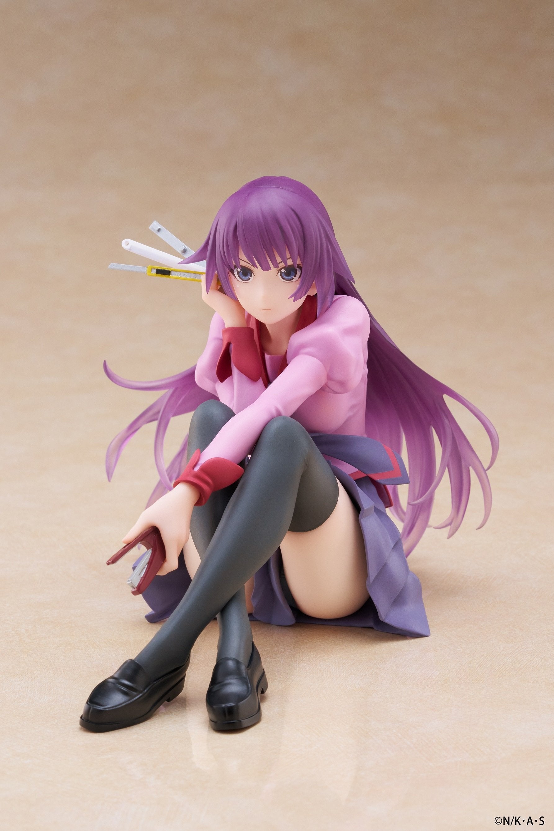 MONOGATARI SERIES - Hitagi Senjougahara - Statue Desktop Cute 13cm
