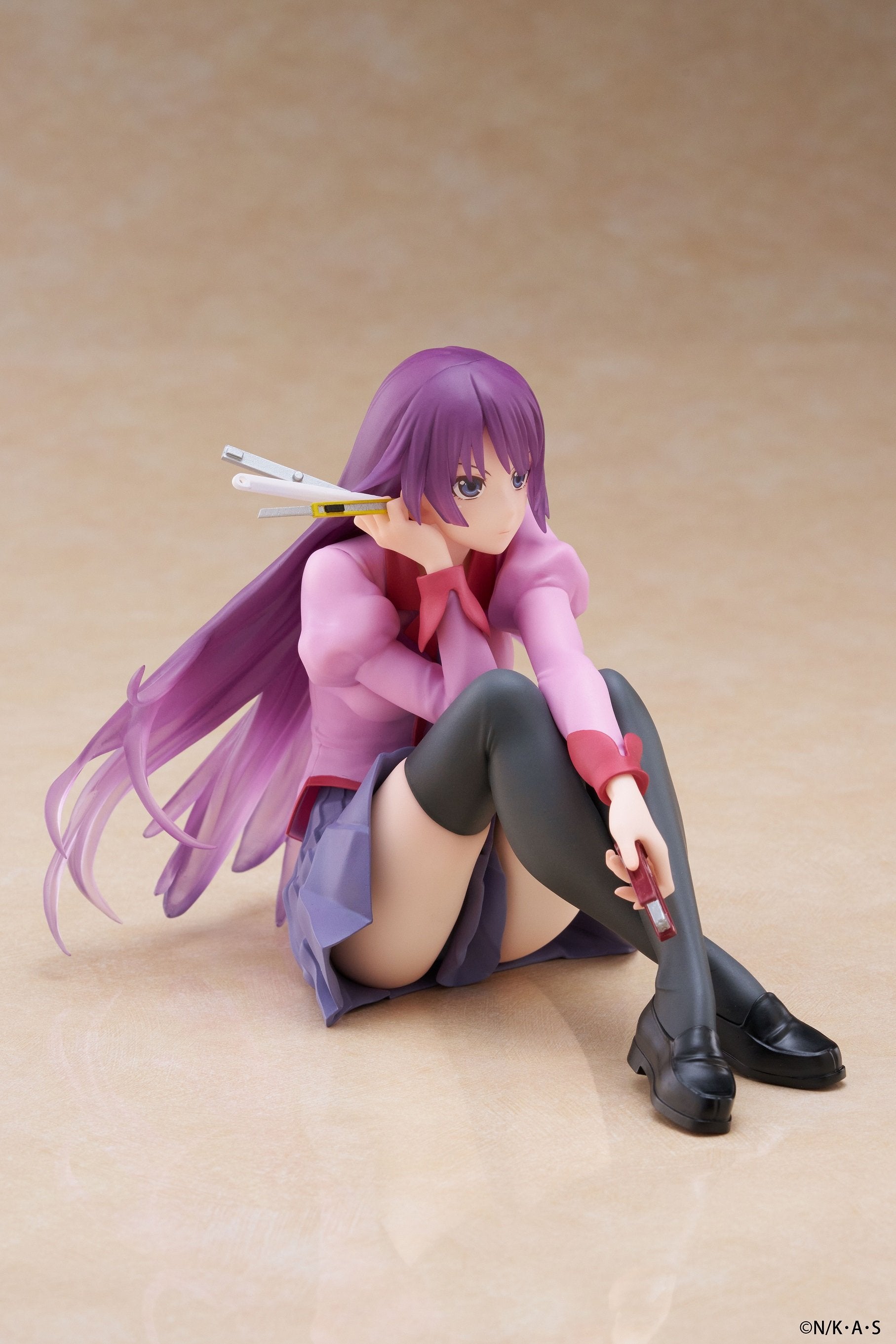 MONOGATARI SERIES - Hitagi Senjougahara - Statue Desktop Cute 13cm