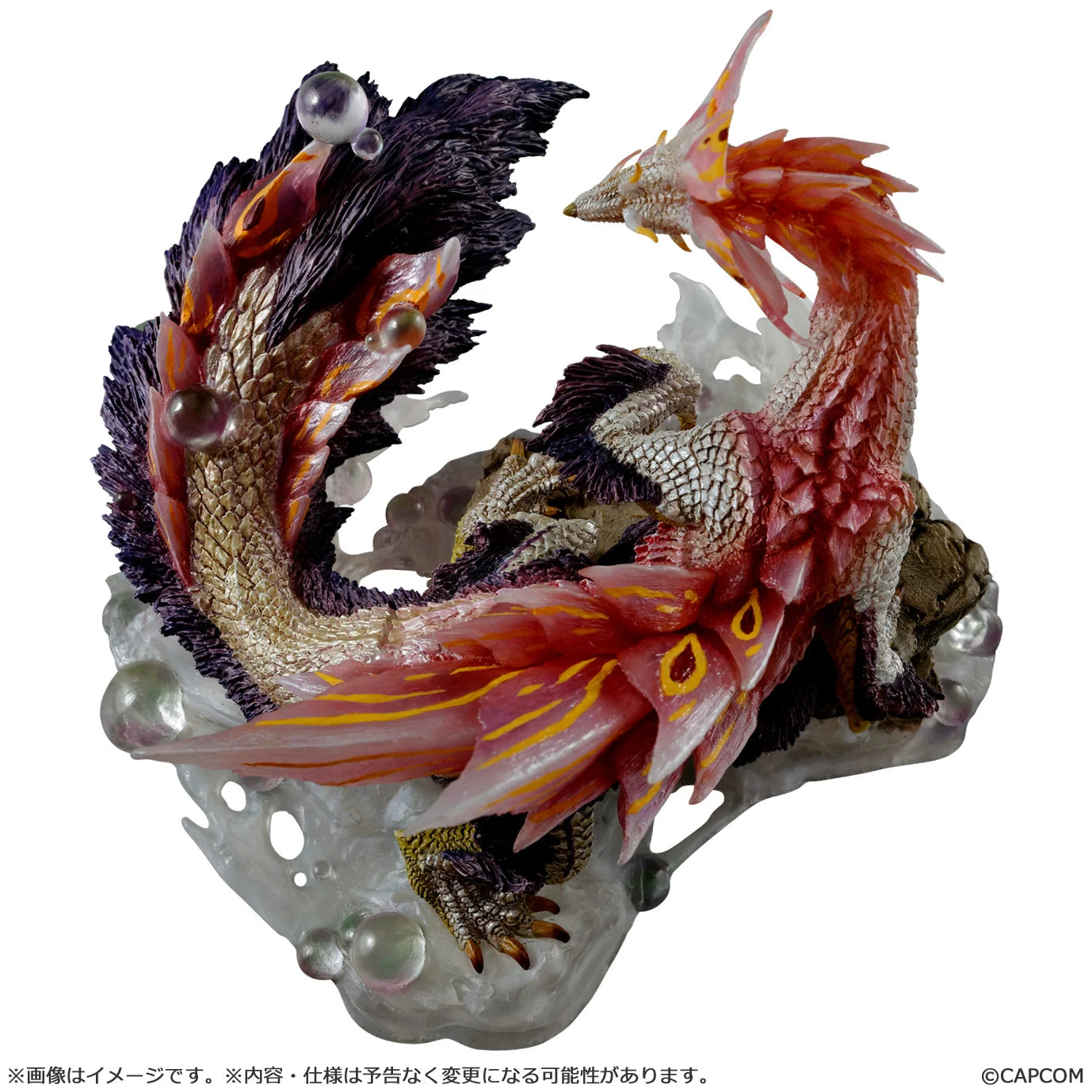 MONSTER HUNTER - Bubble Fox Wyvern Mizutsune - Statue 15.5cm