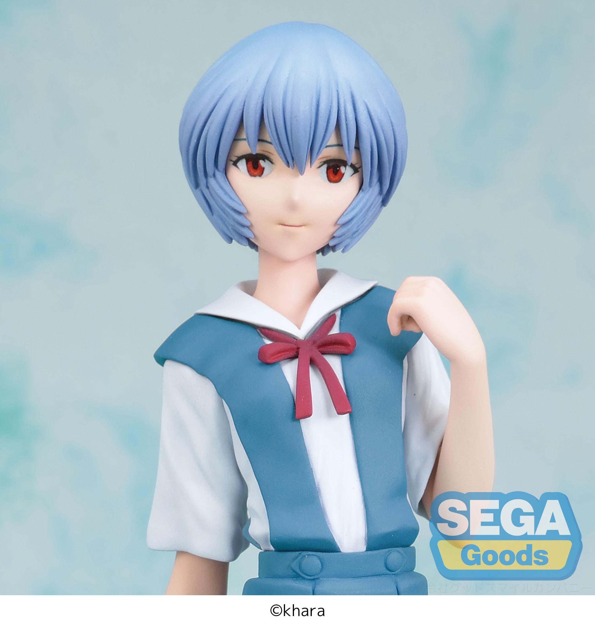 EVANGELION - Rei "Uniform" - Figure High Premium 20cm