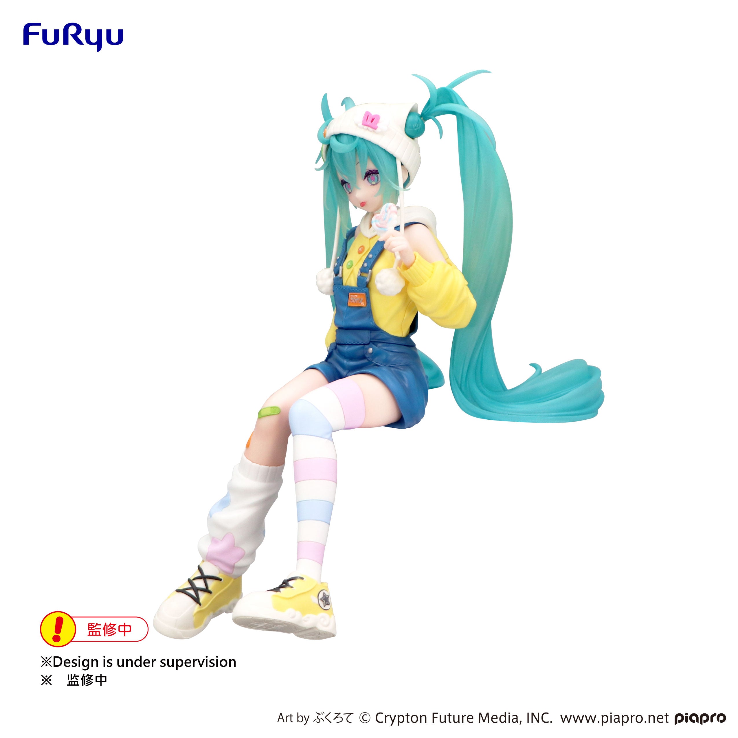 HATSUNE MIKU - Hatsune Miku "Lollipop" - Statue Noodle Stopper 15cm