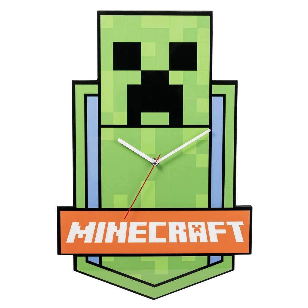 MINECRAFT - Creeper - Wall Clock 21inch