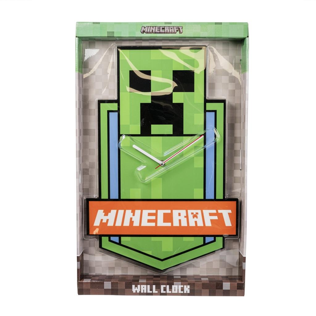 MINECRAFT - Creeper - Wall Clock 21inch