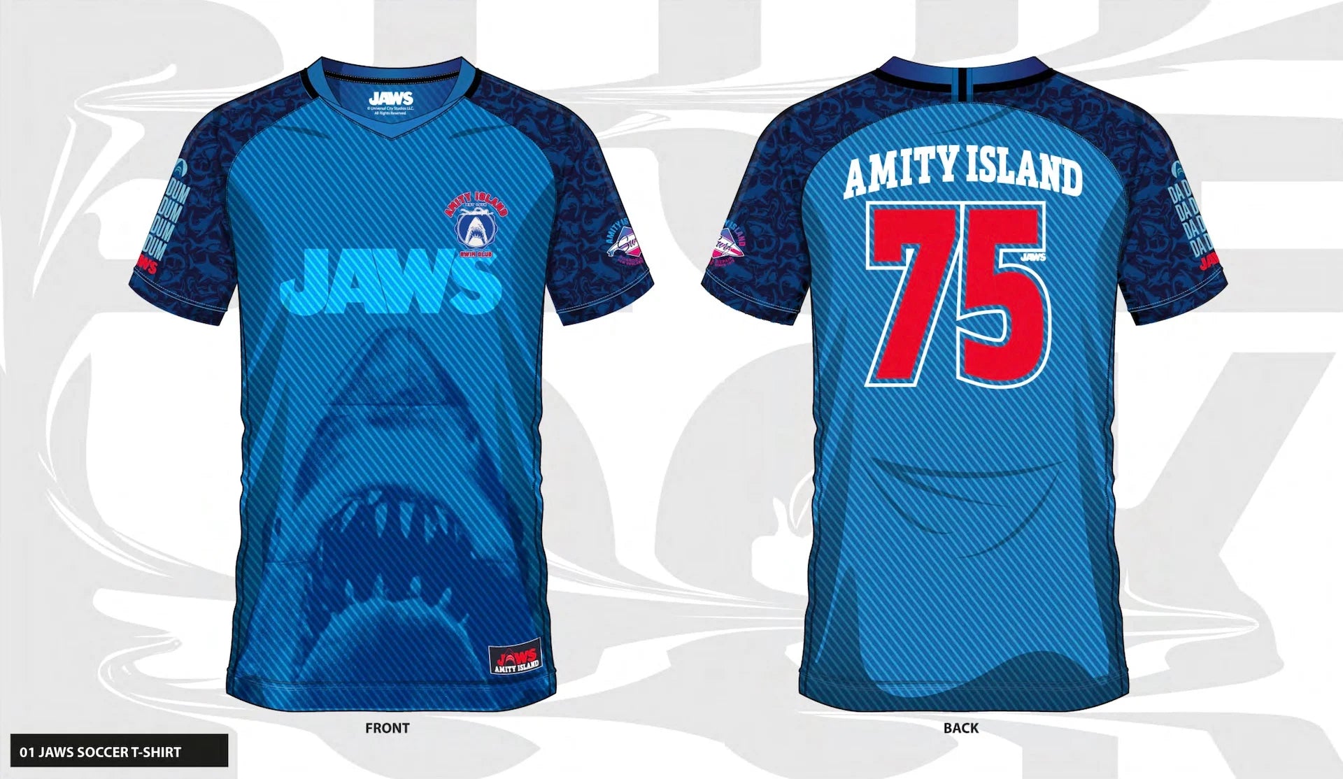 JAWS - Amity Island 75 - Soccer Jersey Men (XL)
