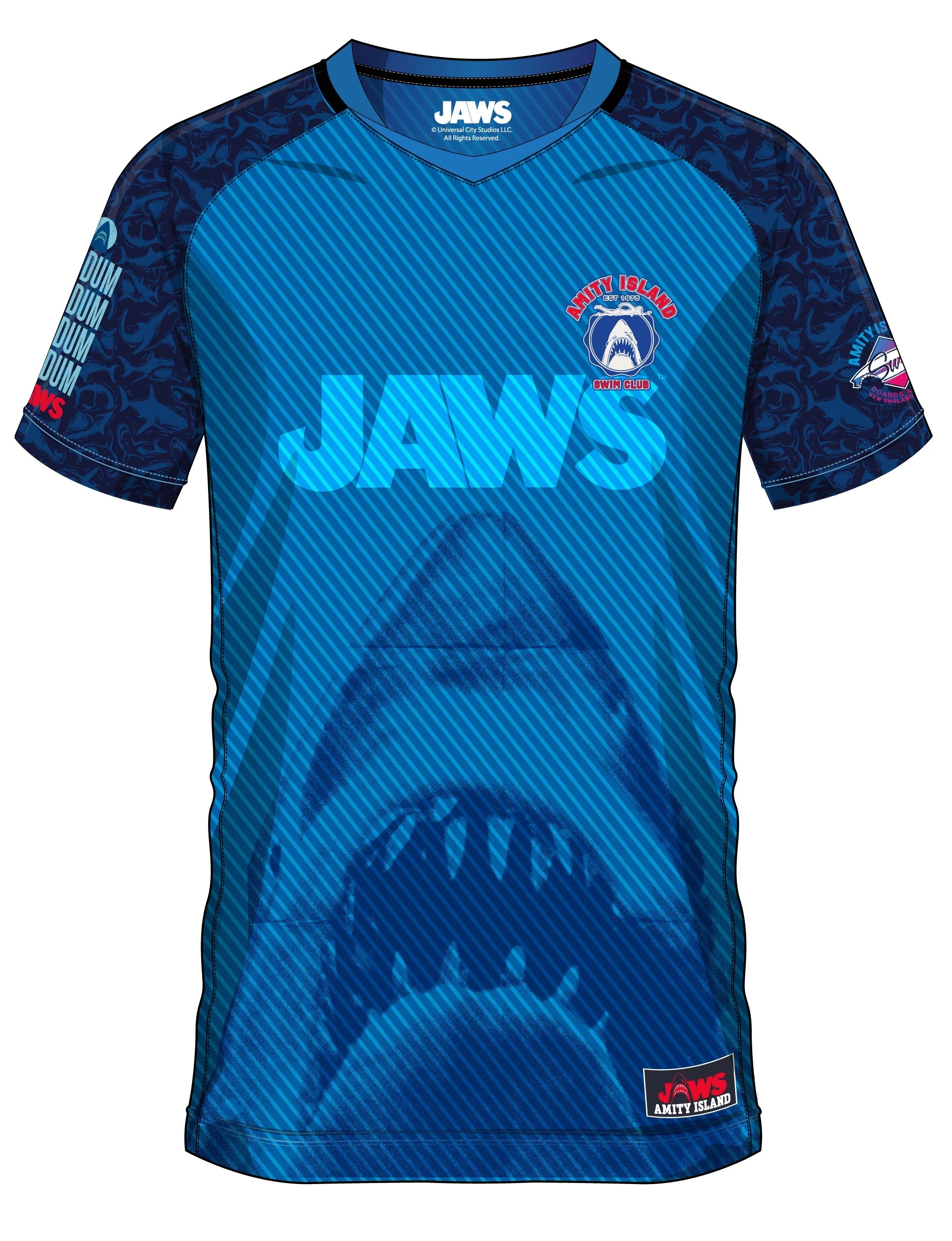 JAWS - Amity Island 75 - Soccer Jersey Men (XL)