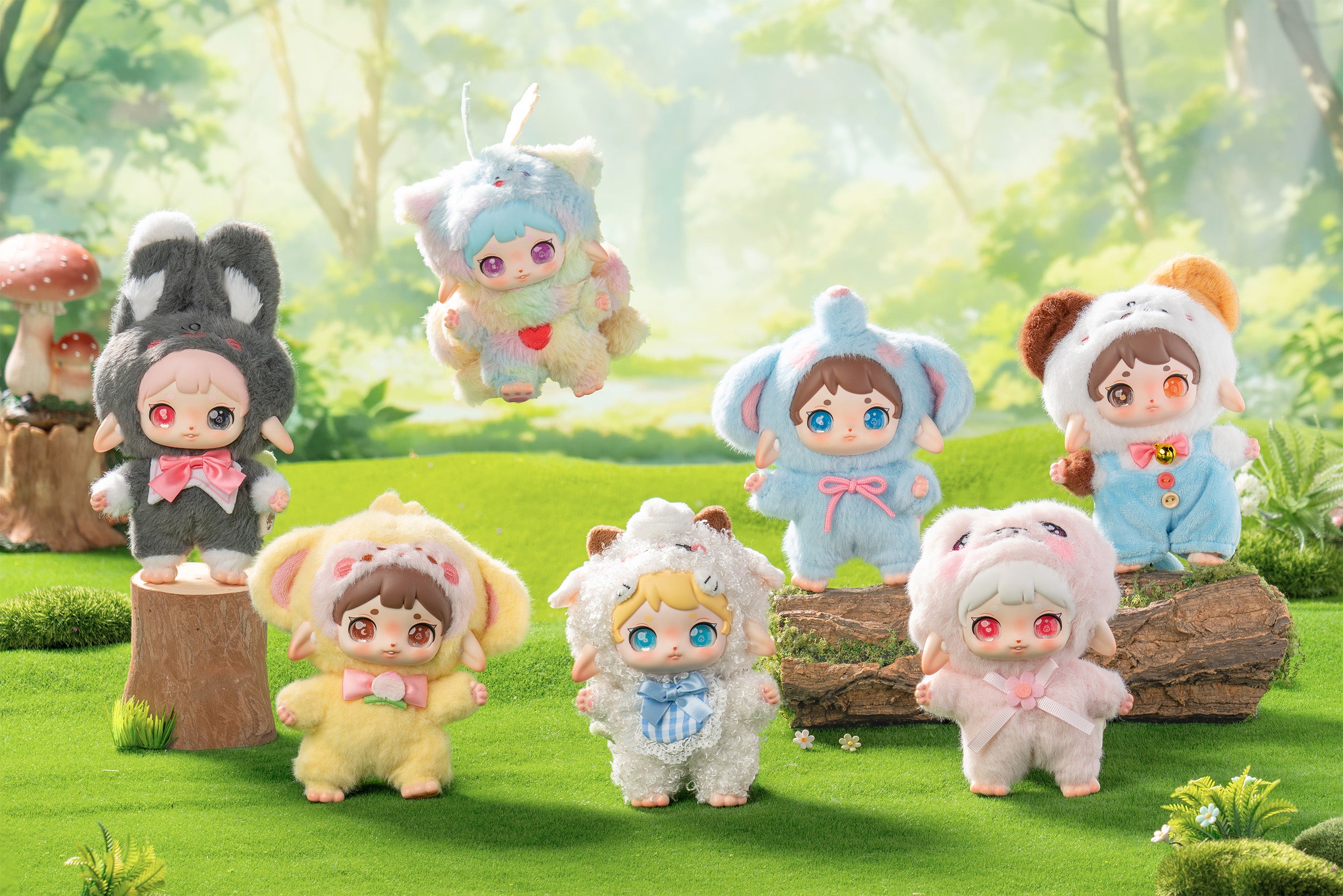 MJD - Ruby Happy Fluffy Series - BLIND BOX - 17cm