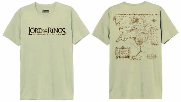 LE SEIGNEUR DES ANNEAUX - Gondor Map - T-Shirt Homme (S)