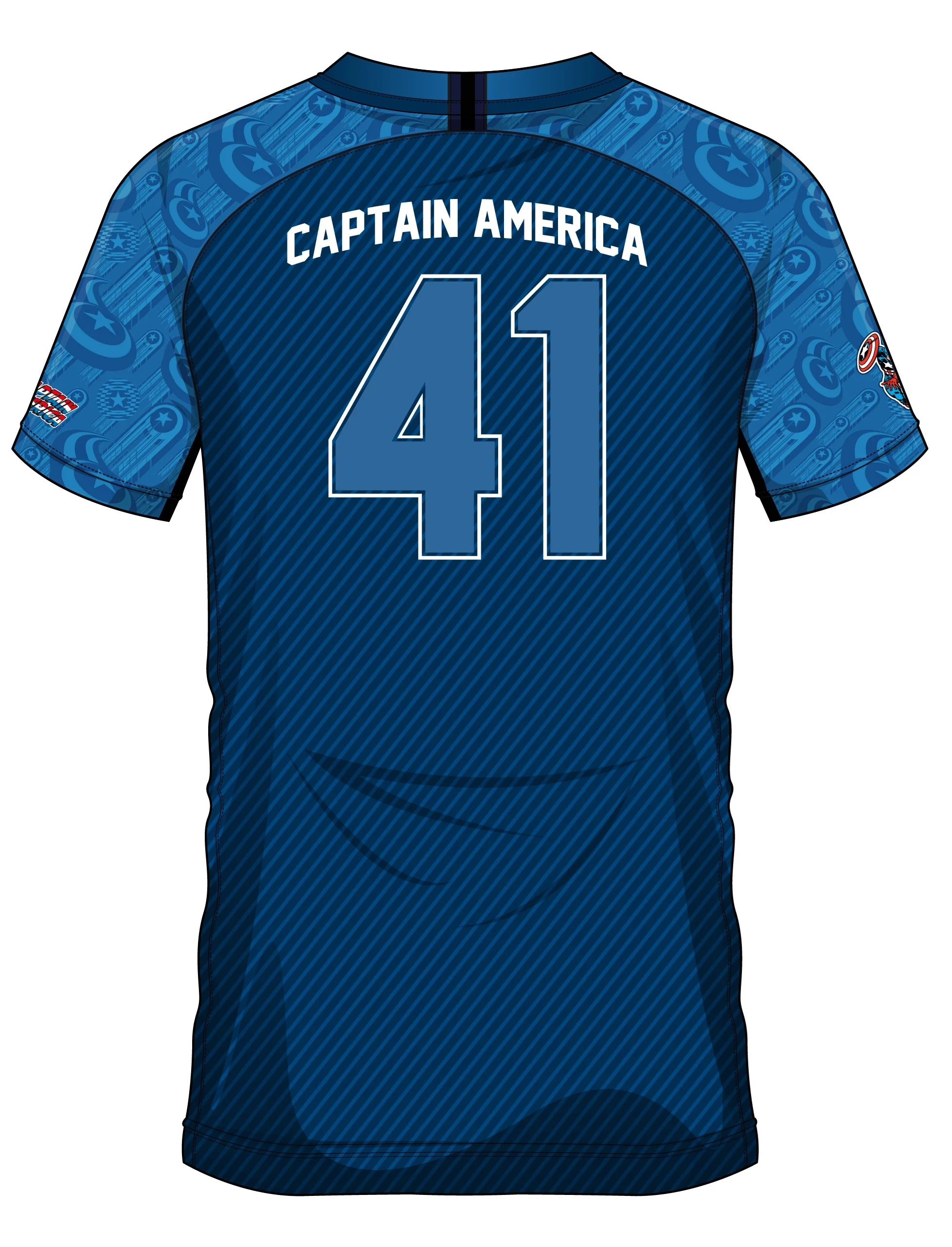 MARVEL - Captain America 41 - Soccer Jersey Men (S)