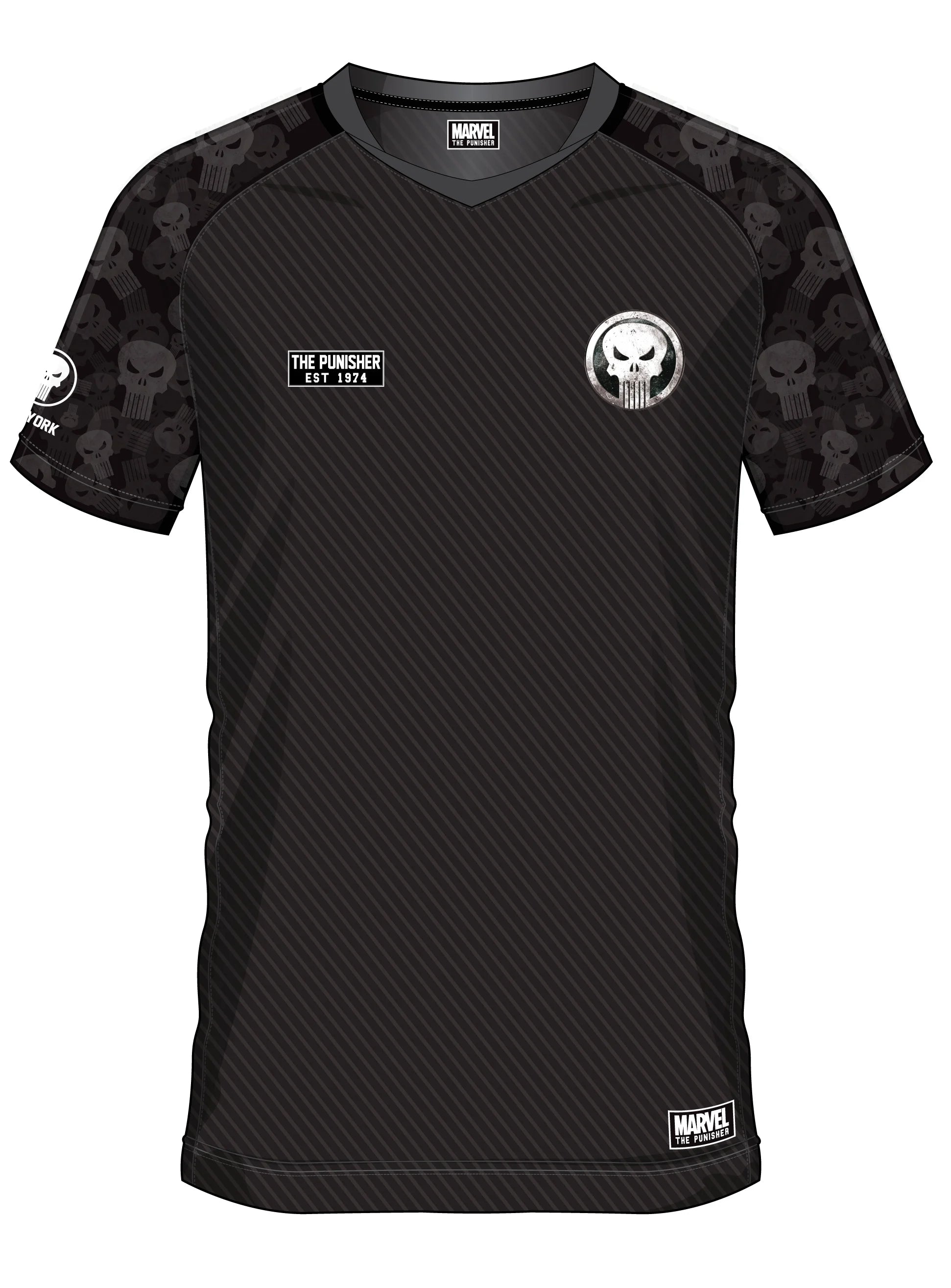 MARVEL - The Punisher 74 - Soccer Jersey Men (L)