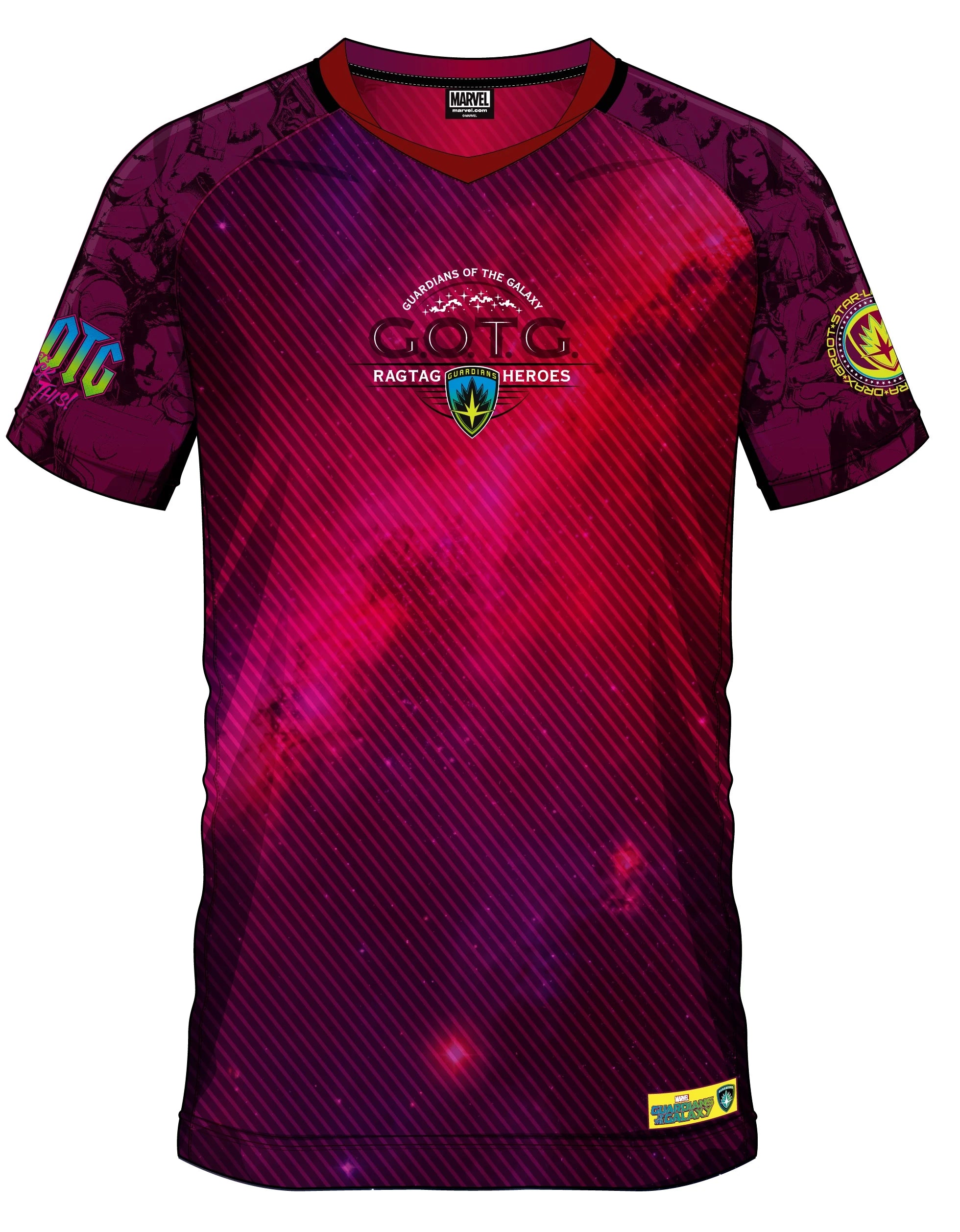 MARVEL - Guardians of the galaxy 60 - Soccer Jersey Men (XXL)