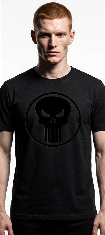 MARVEL - Punisher Skull 3D Print - T-Shirt (S)