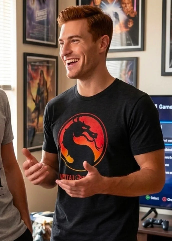 MORTAL KOMBAT - Logo - T-Shirt (XXL)