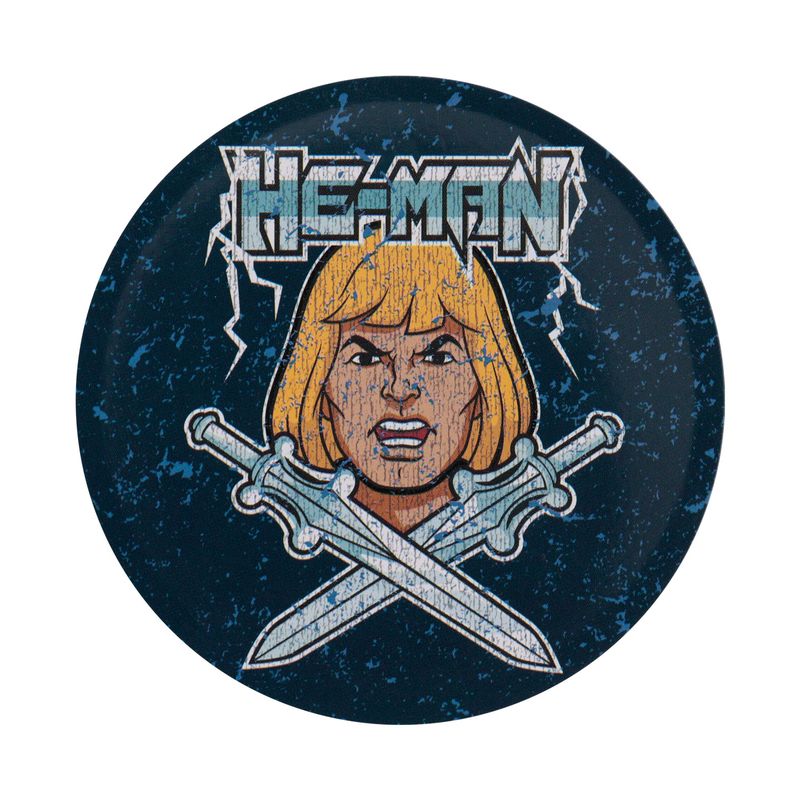 MASTERS OF THE UNIVERSE - 4 Embossed Metal Coasters