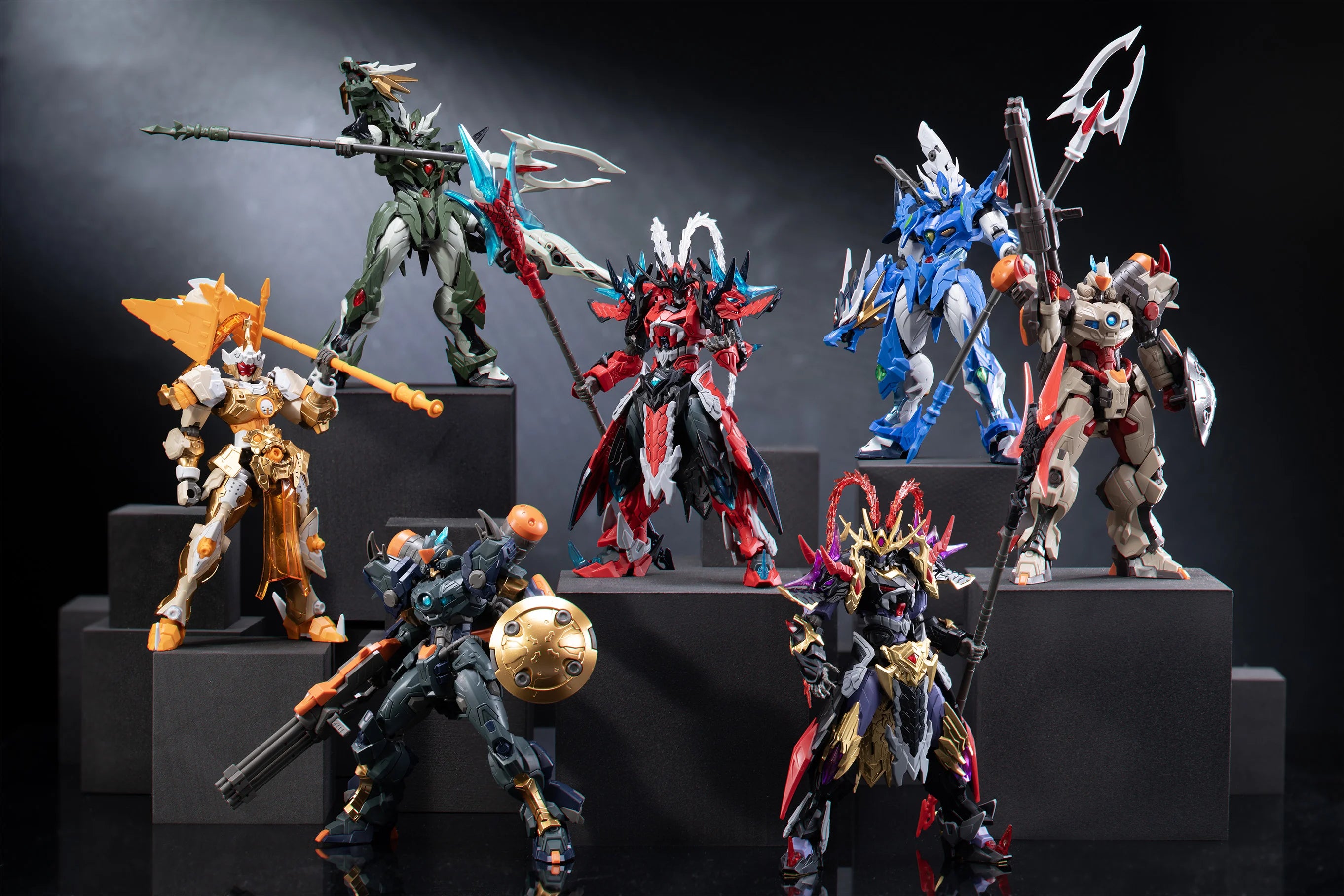 I AM GREAT HERO - Trading Plastic Model Kit BLIND BOX (6pcs) - 13.5cm