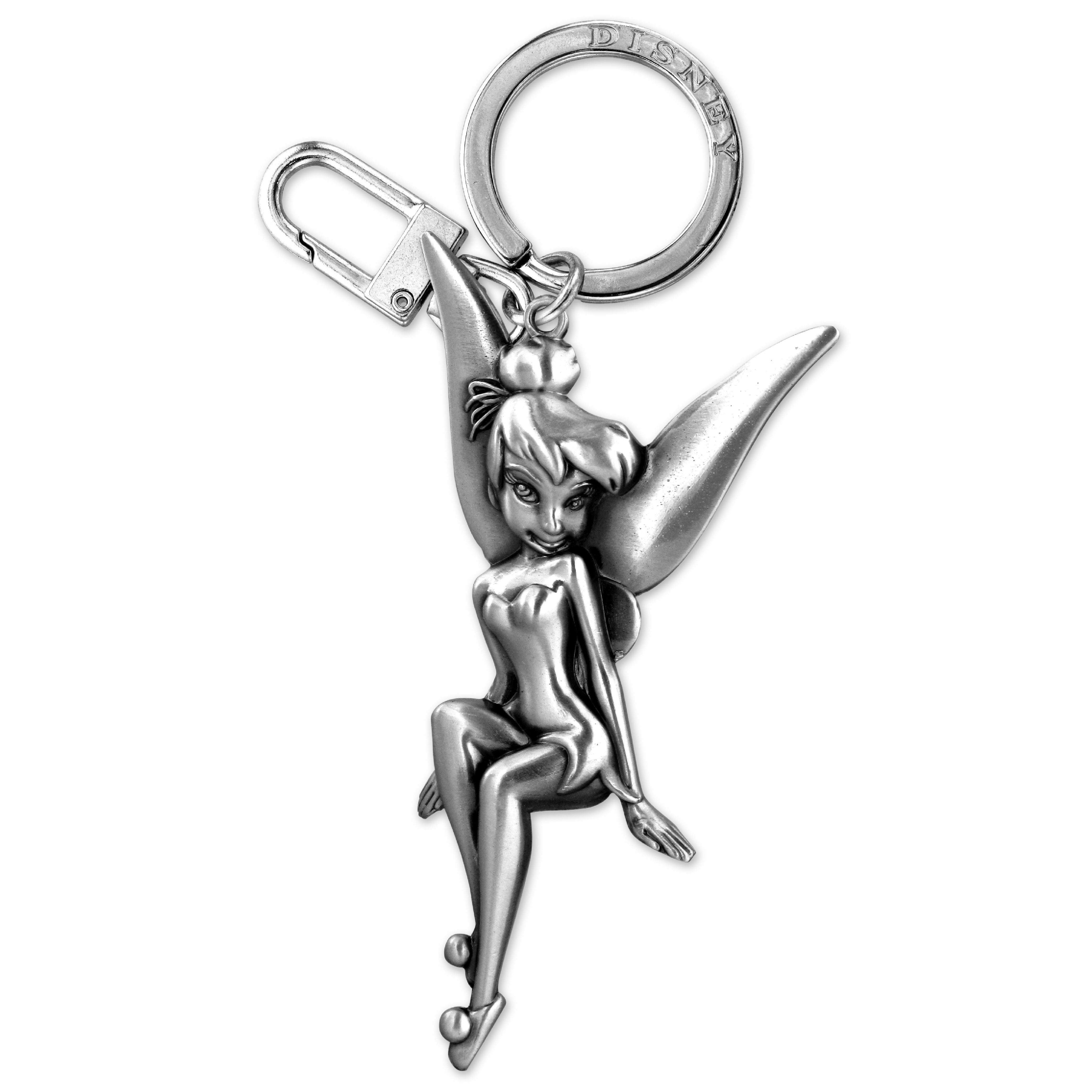 TINKER BELL - Sassy - Pewter Keychain