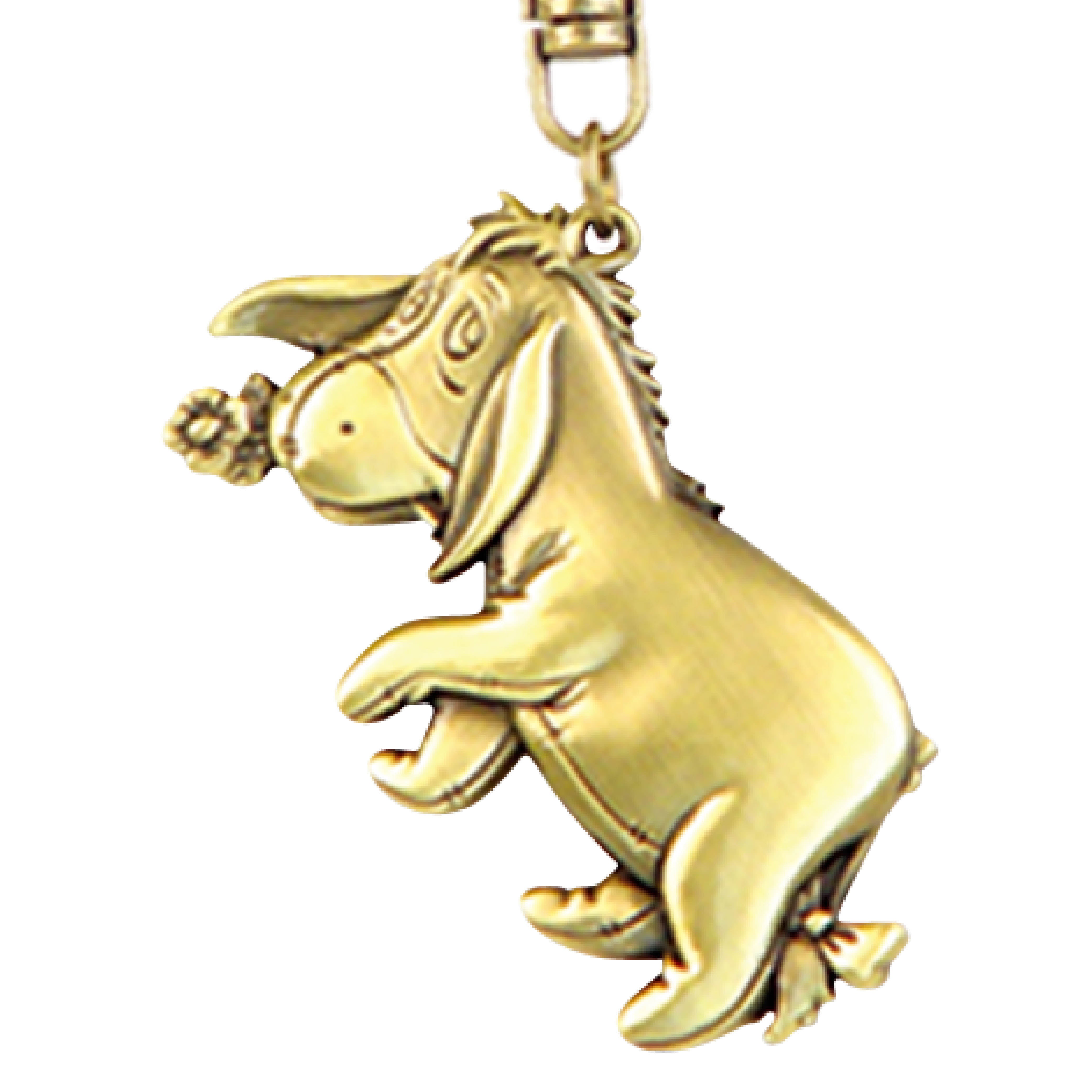 WINNIE THE POOH - Eeyore - Pewter Keychain
