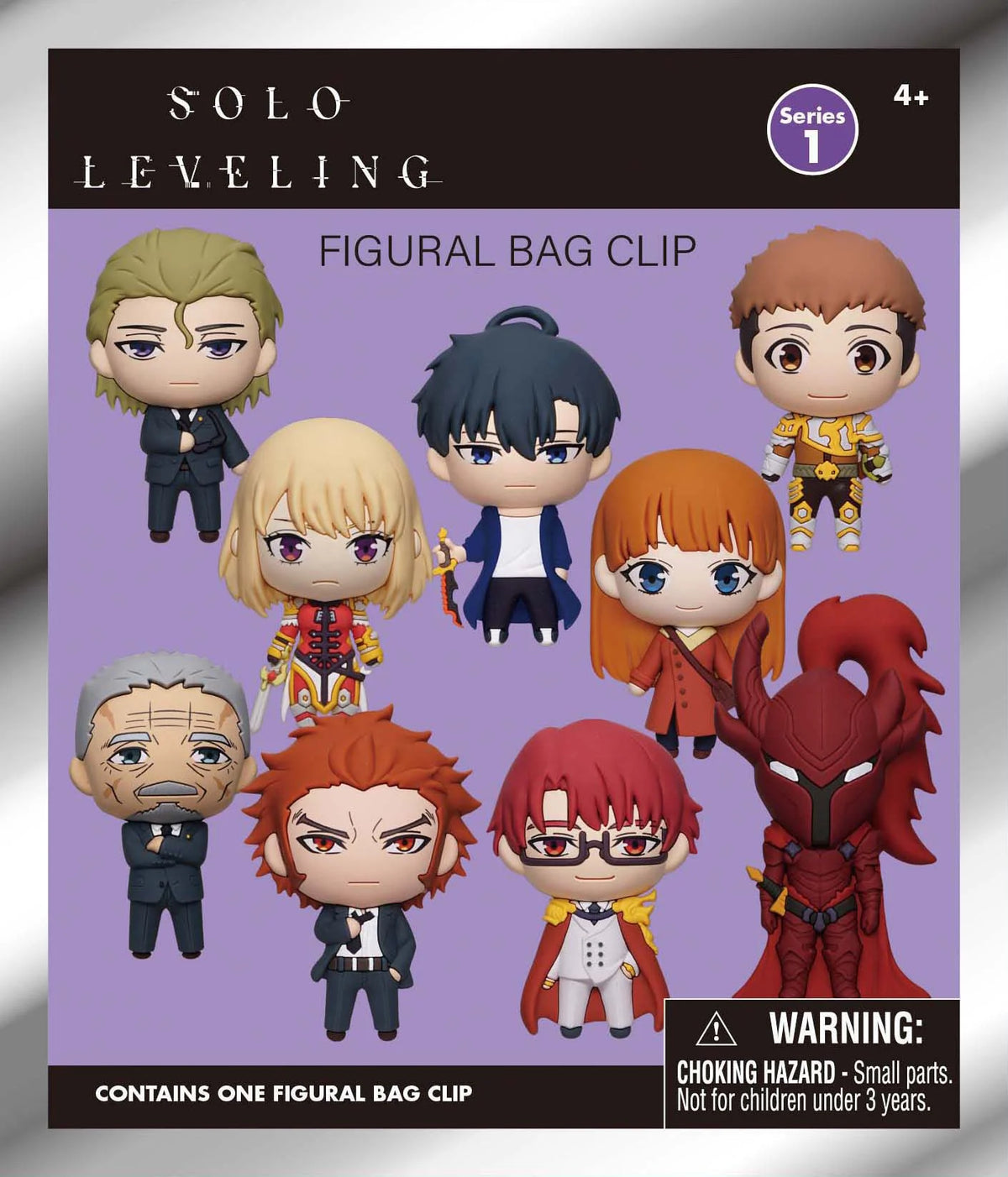 SOLO LEVELING - Series 1 - 3D Foam Bag Clip (Display 24 Pcs)