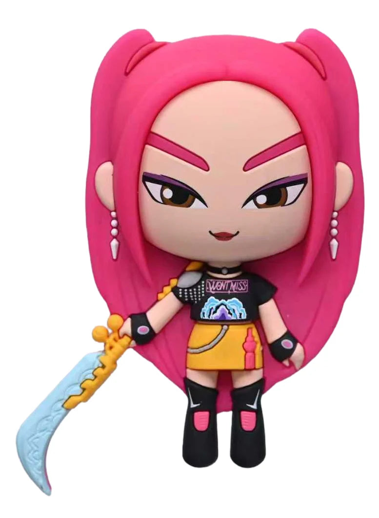 K-POP DEMON HUNTER - Mira - 3D foam collectible magnet