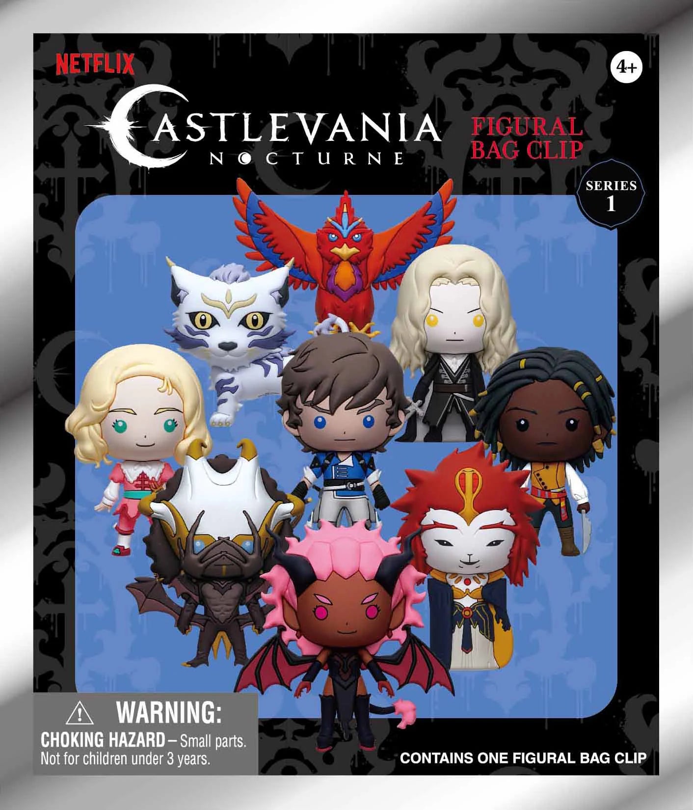 CASTLEVANIA NOCTURNE - Series 1 - 3D Foam Bag Clip (Display 24 Pcs)