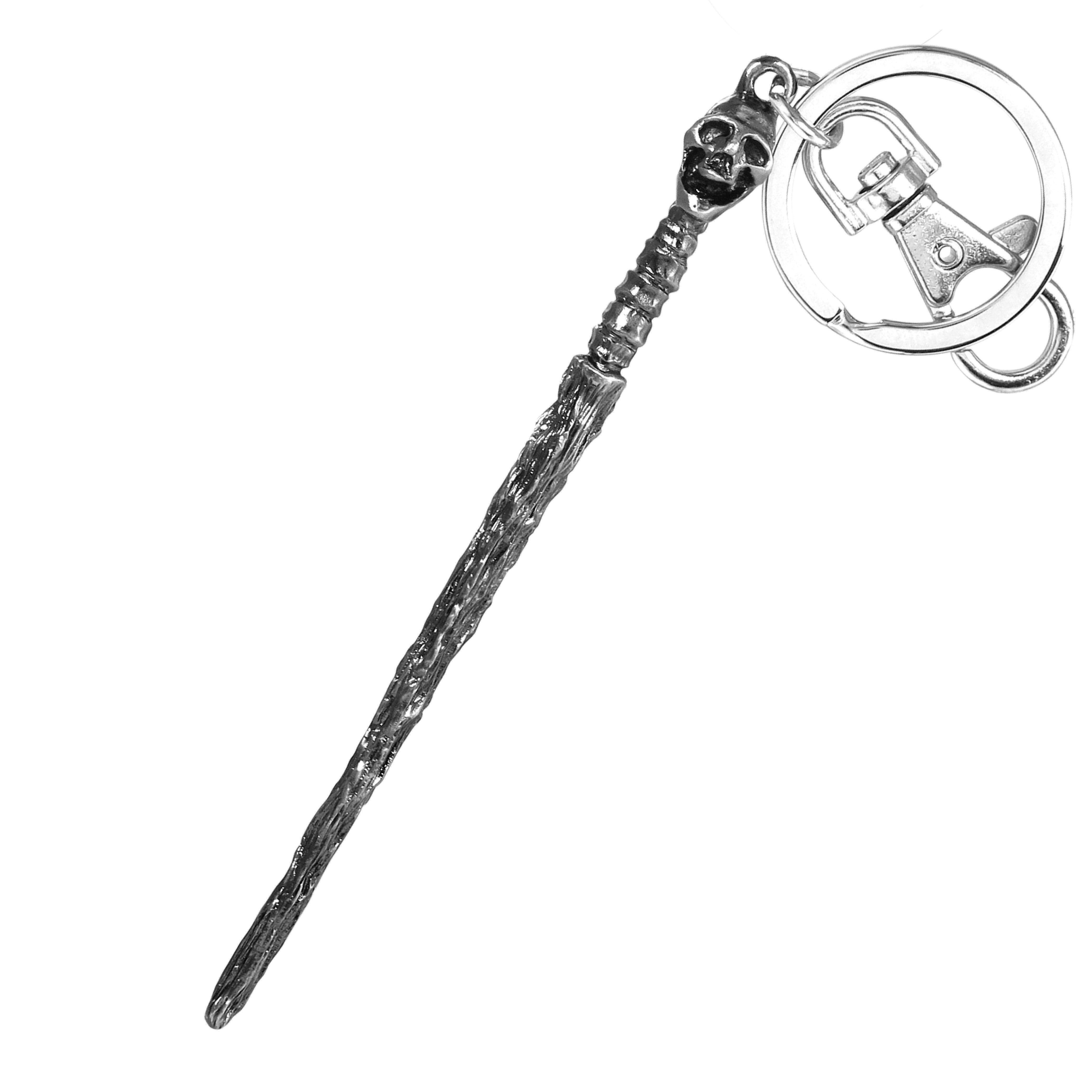 HARRY POTTER - Death Eater's wand - Pewter Key Ring