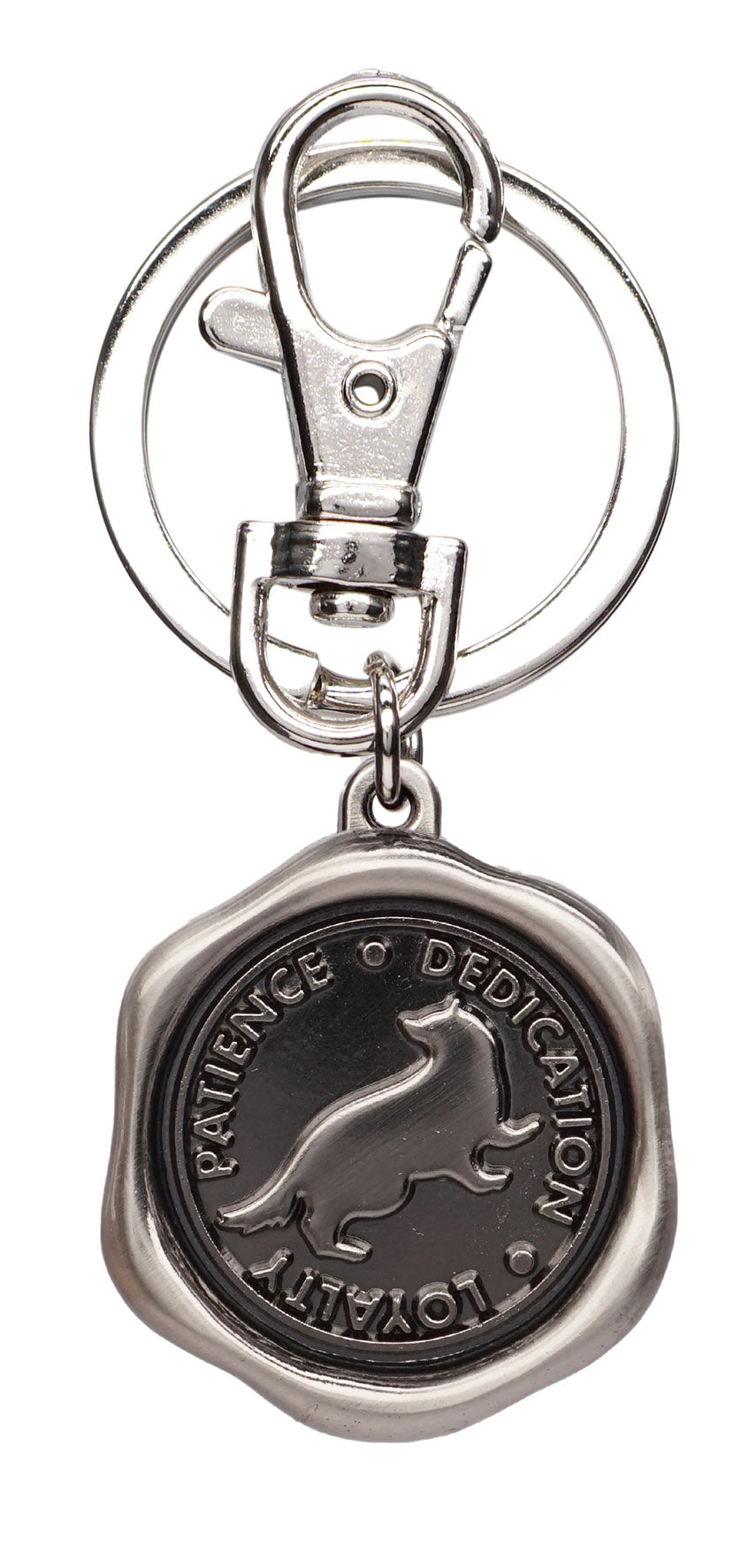 HARRY POTTER - Hufflepuff - Pewter Keychain