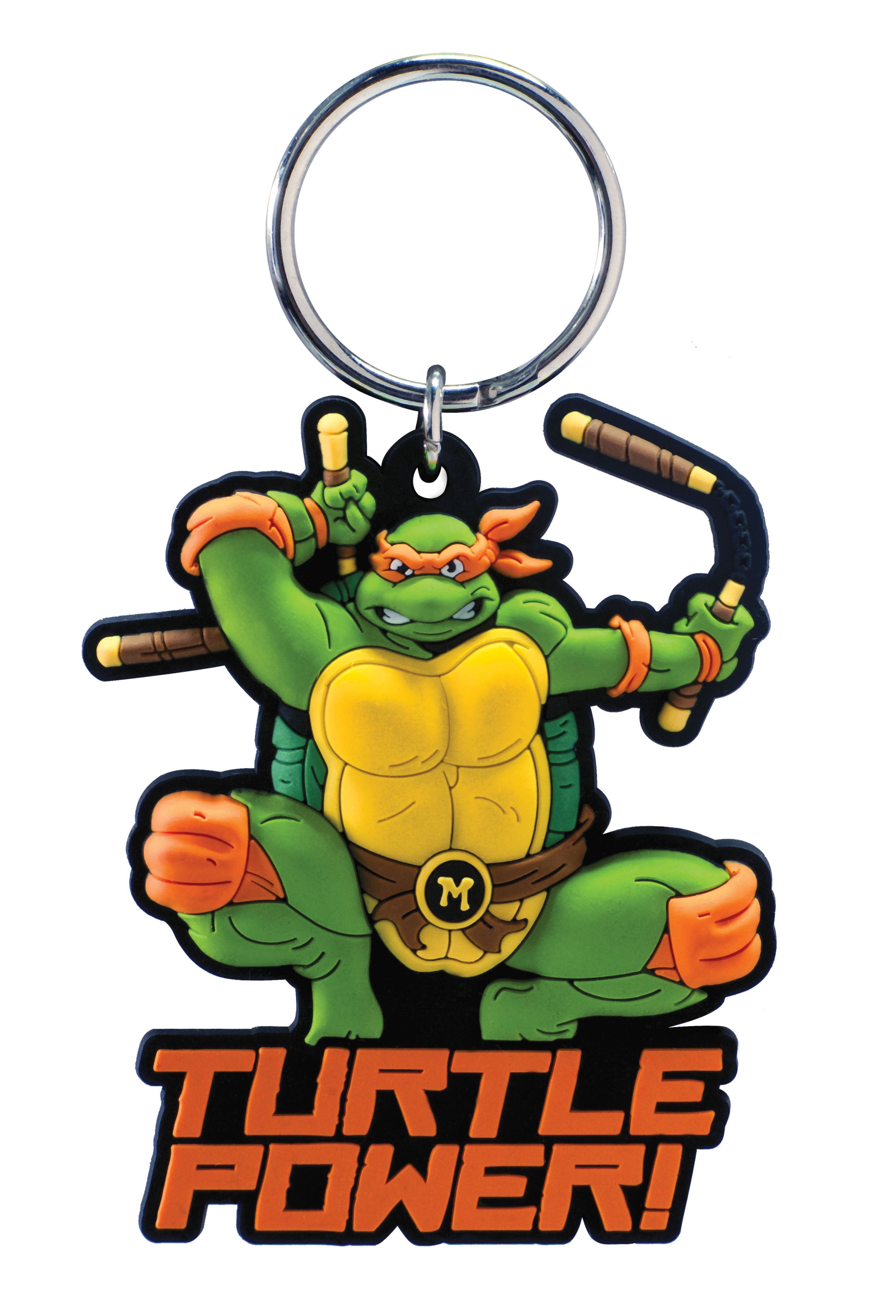 TEENAGE MUTANT NINJA TURTLES - Michelangelo - Soft Touch Keychain
