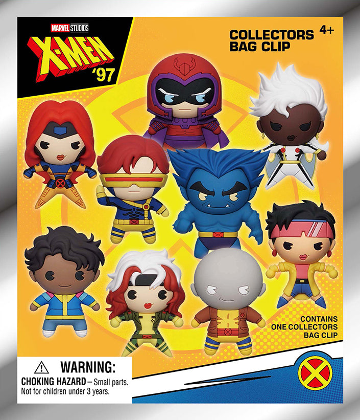 X-MEN '97 - 3D Foam Bag Clip (Display 24 Pcs)