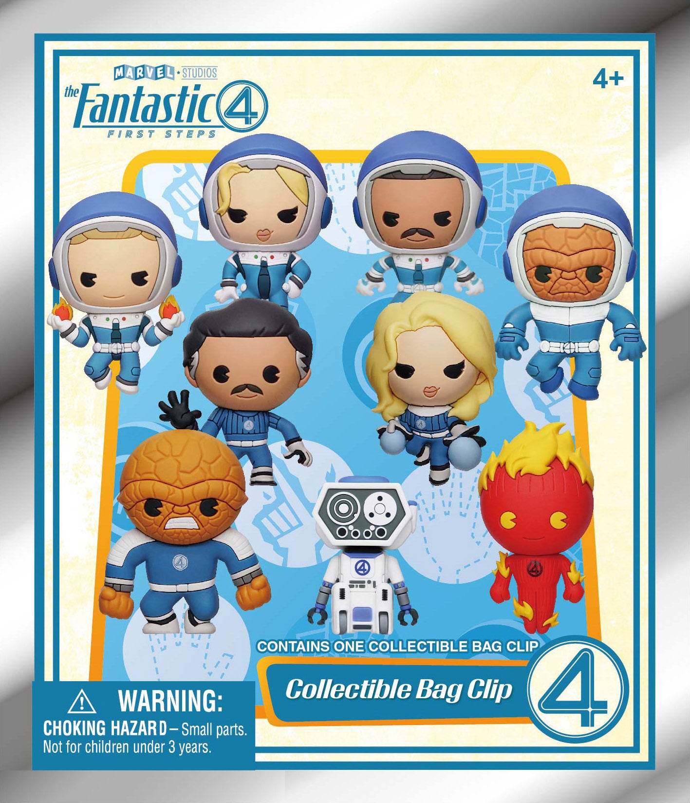 FANTASTIC FOUR - Movie - 3D Foam Bag Clip (Display 24 Pcs)