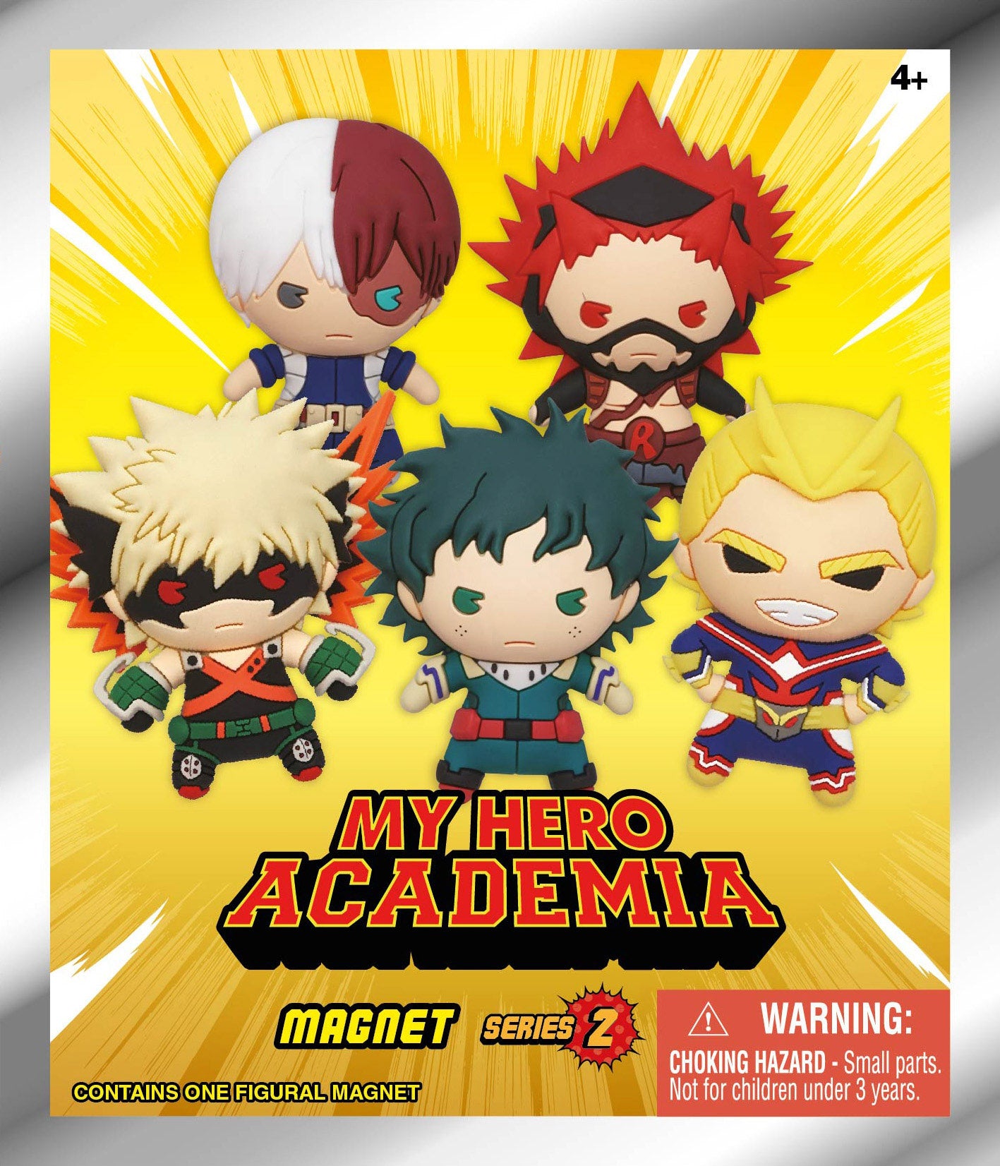 MHA - Series 2 - 3D Foam Magnets in blind bags (Display 12 Pcs)