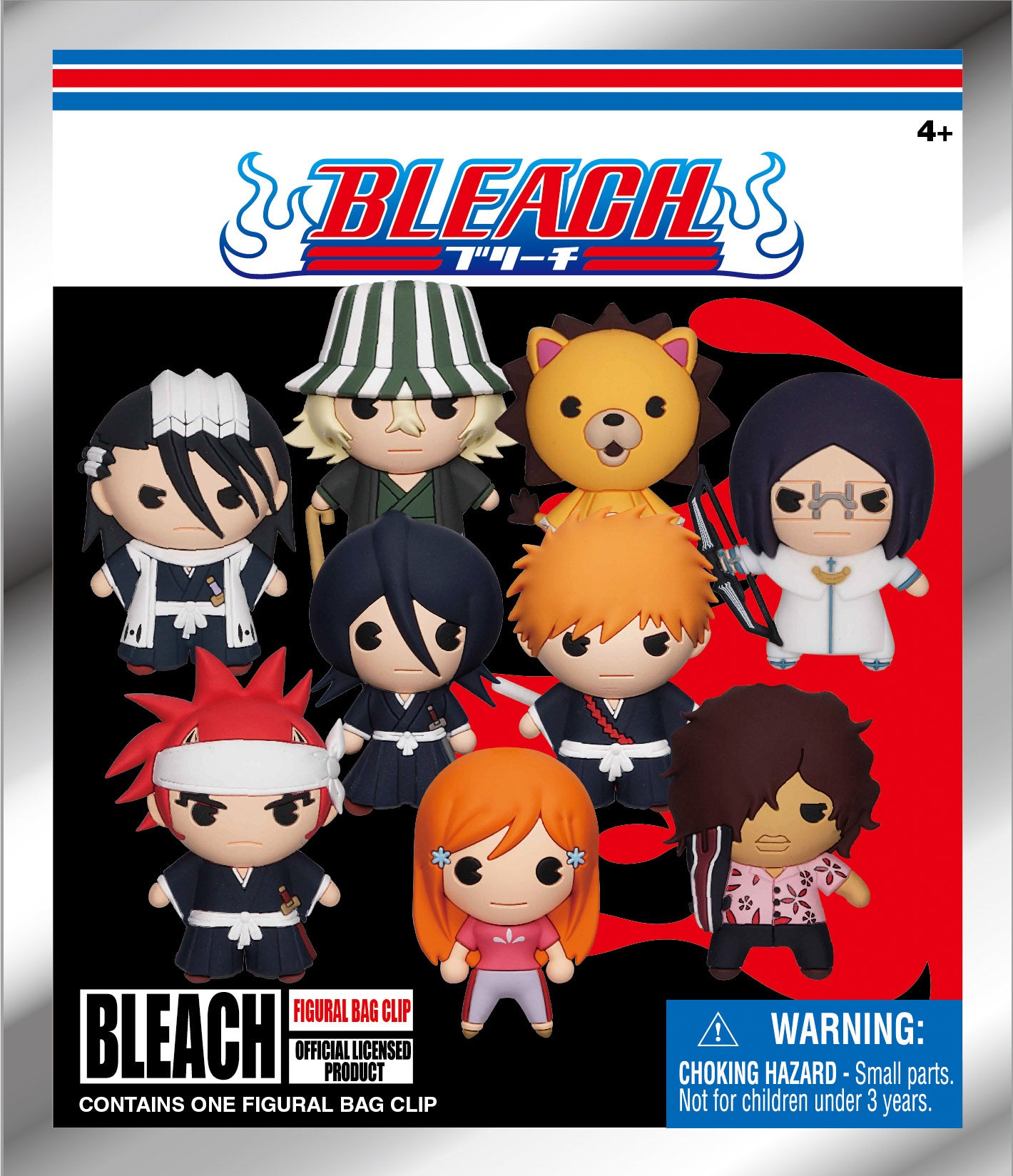 BLEACH - Series 1 - 3D Foam Bag Clip (Display 24 Pcs)