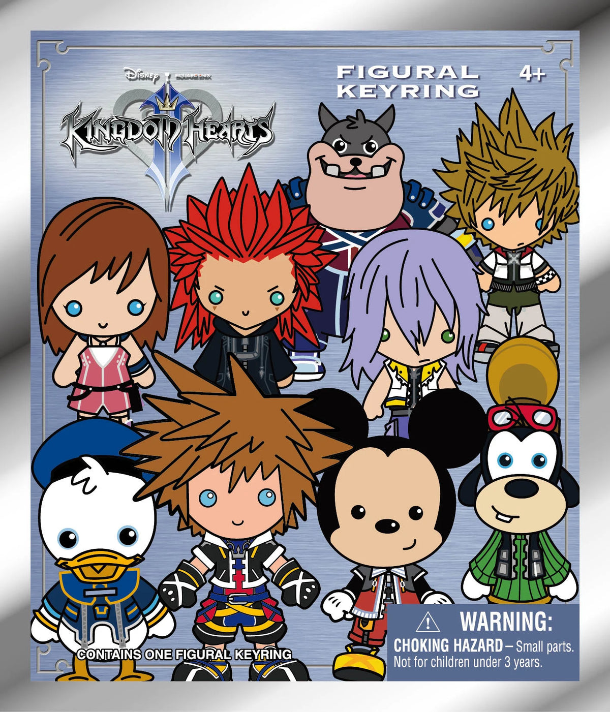 DISNEY - Kingdom Hearts Series 1 - 3D Foam Bag Clip (Display 24 Pcs)