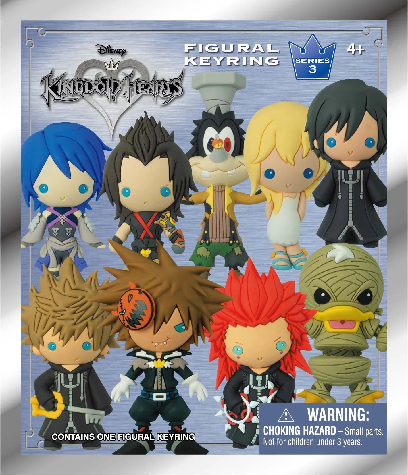 KINGDOM HEARTS - Series 3 - 3D Foam Bag Clip (Display 24 Pcs)
