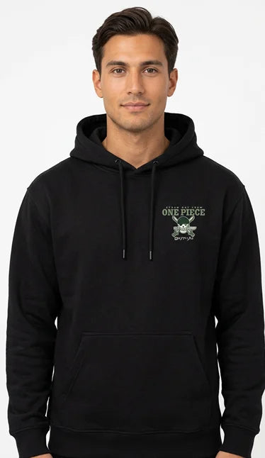 ONE PIECE - Zoro Swords Pose - Hoodie Men (XXL)