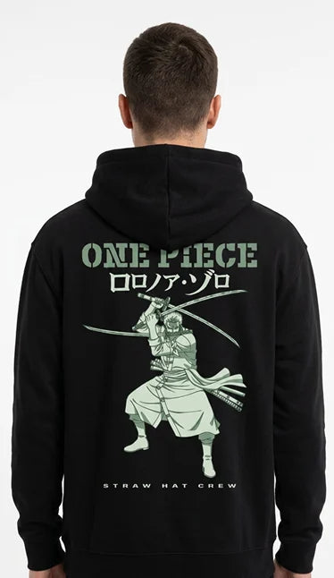ONE PIECE - Zoro Swords Pose - Hoodie Men (L)