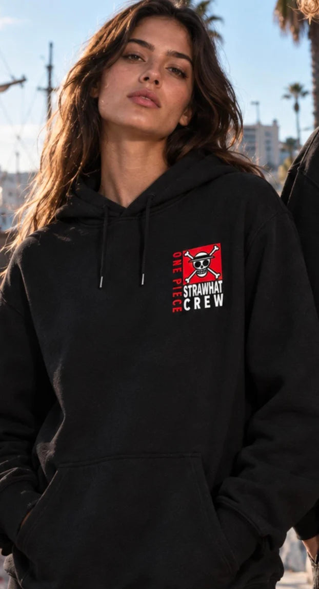 ONE PIECE - Luffy- Hooded Sweat (XL)