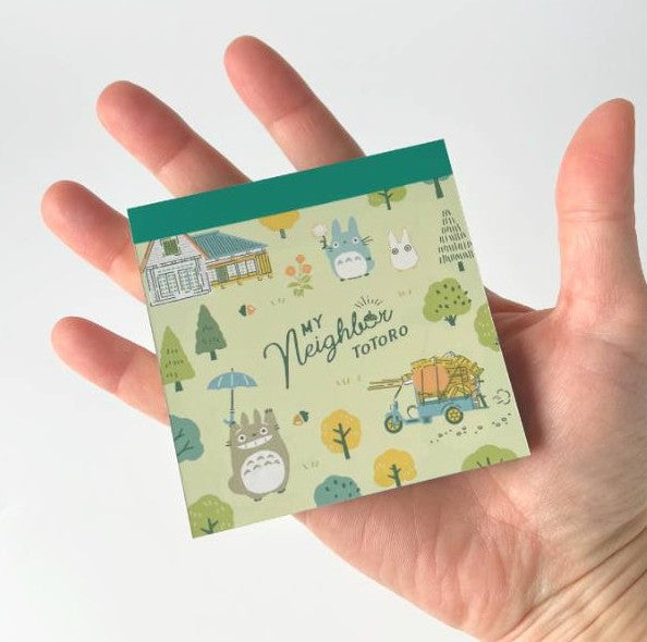 MY NEIGHBOR TOTORO - Totoro Forest - Memo pad 7.5x7.5cm