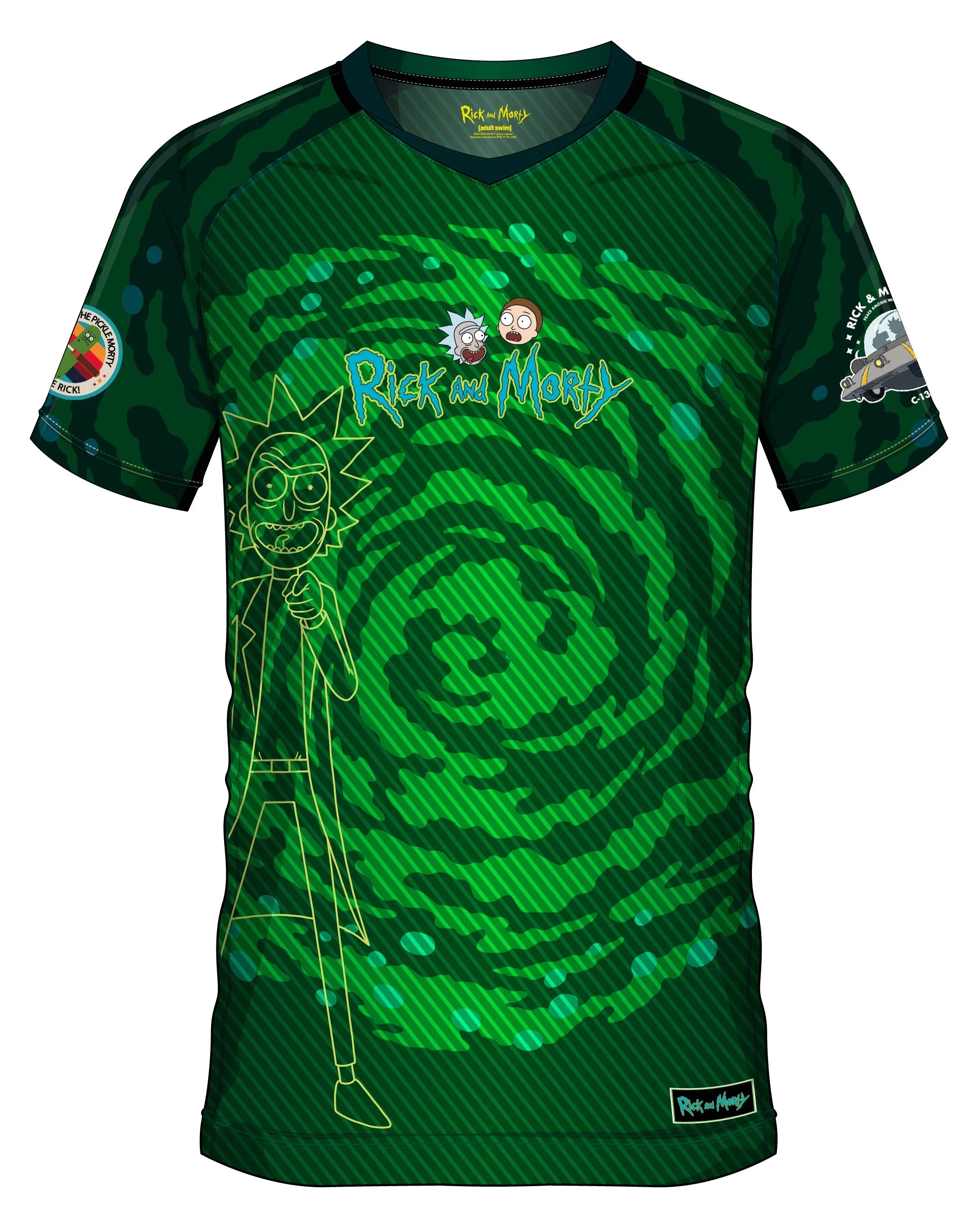 RICK & MORTY - Rick & Morty 13 - Soccer Jersey Men (XXL)